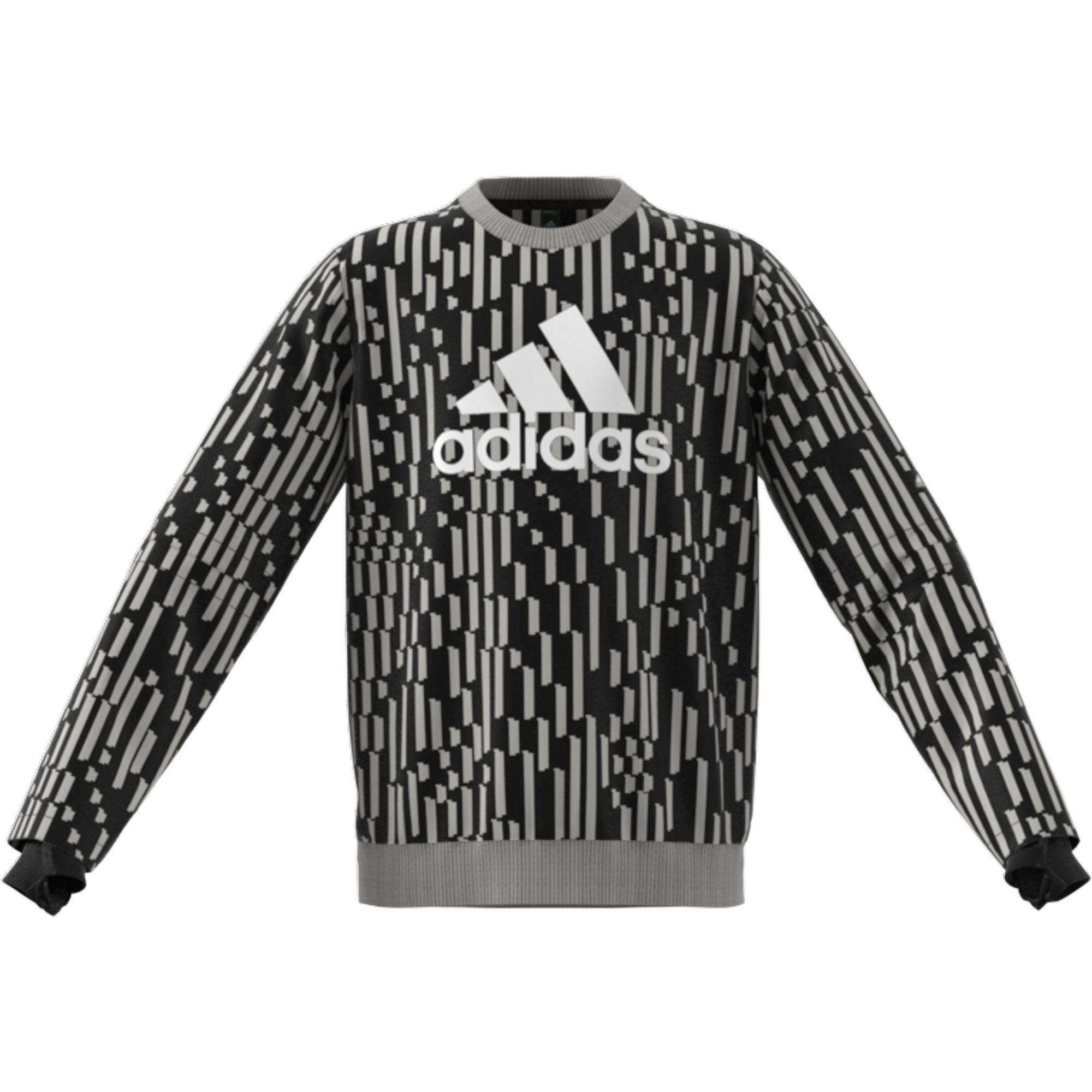 Unisex Kids adidas x  LEGO VIDIYO&trade; Crewneck, Grey, A901_ONE, large image number 1