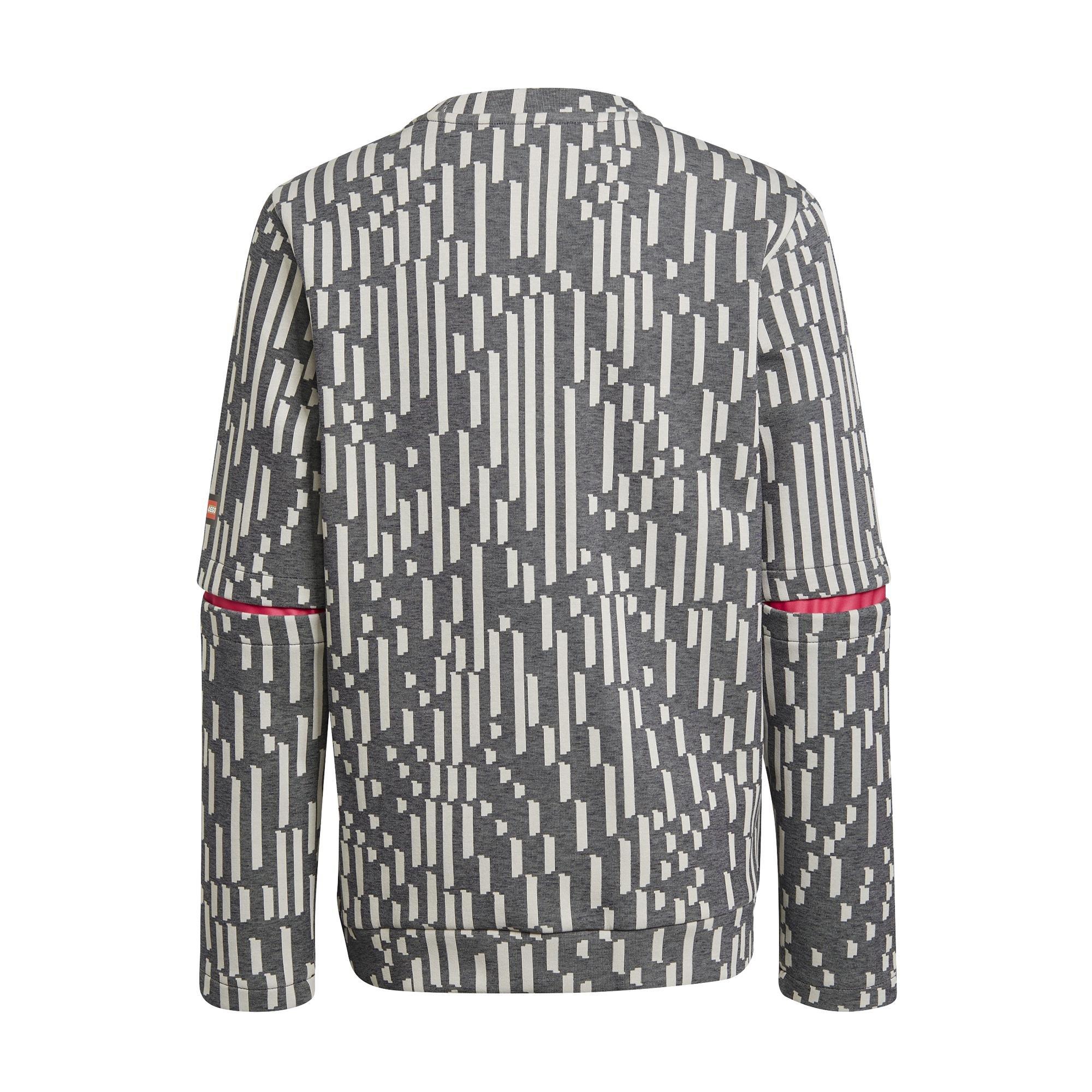 Unisex Kids adidas x  LEGO VIDIYO&trade; Crewneck, Grey, A901_ONE, large image number 6