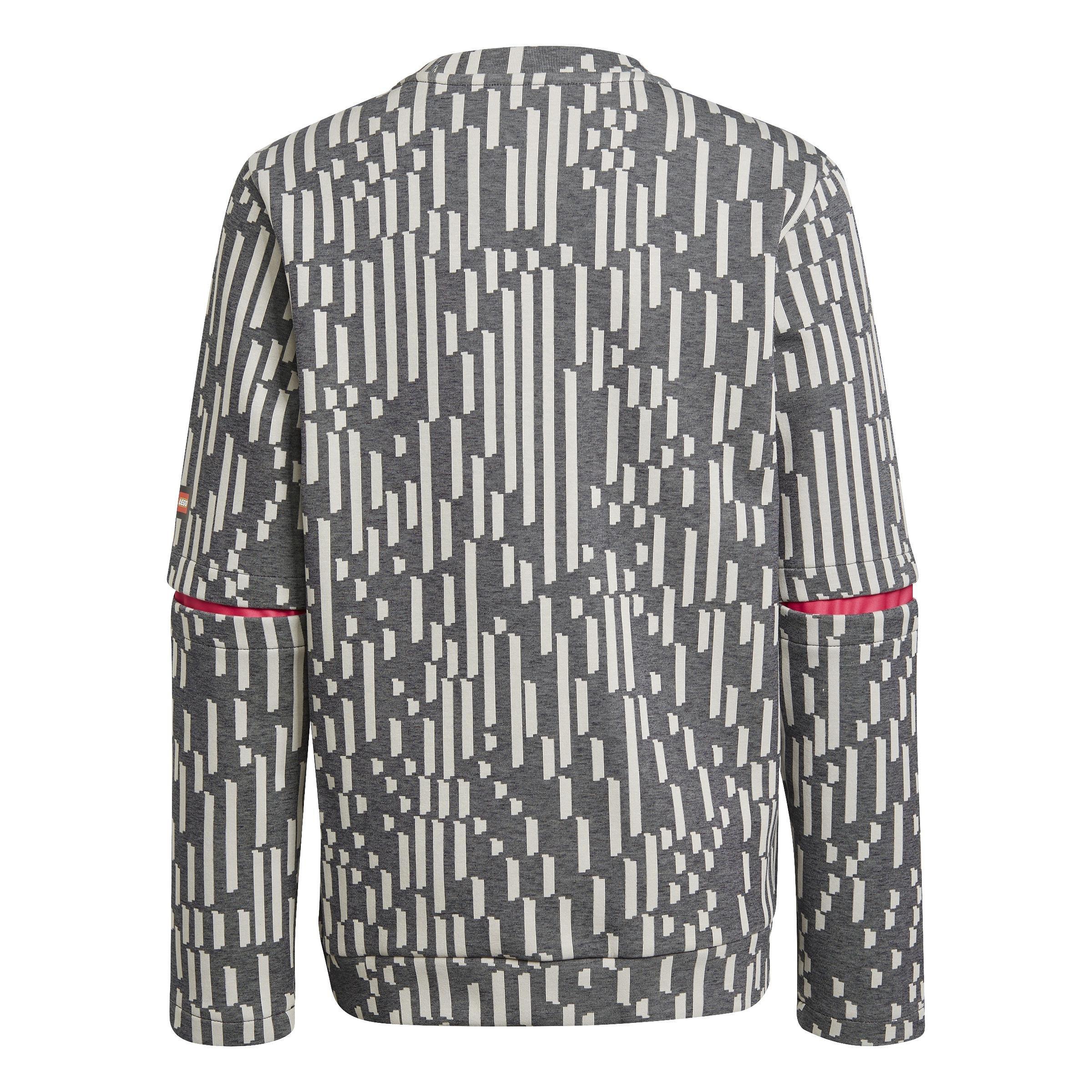 Unisex Kids adidas x  LEGO VIDIYO&trade; Crewneck, Grey, A901_ONE, large image number 7