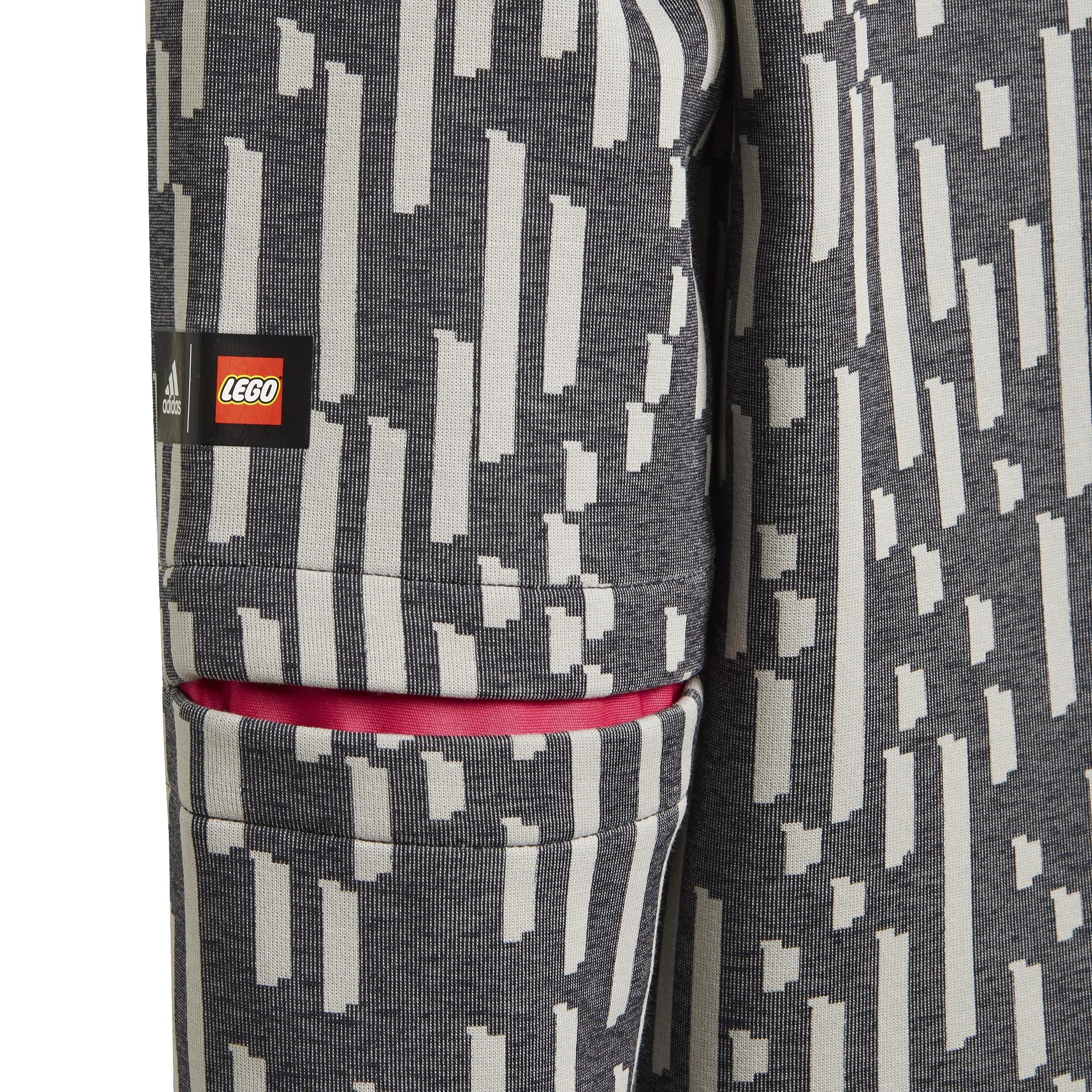 Unisex Kids adidas x  LEGO VIDIYO&trade; Crewneck, Grey, A901_ONE, large image number 10