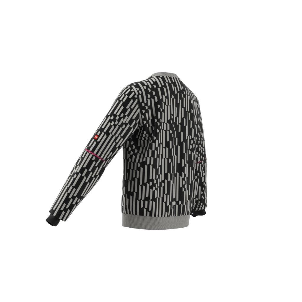 Unisex Kids adidas x  LEGO VIDIYO&trade; Crewneck, Grey, A901_ONE, large image number 17