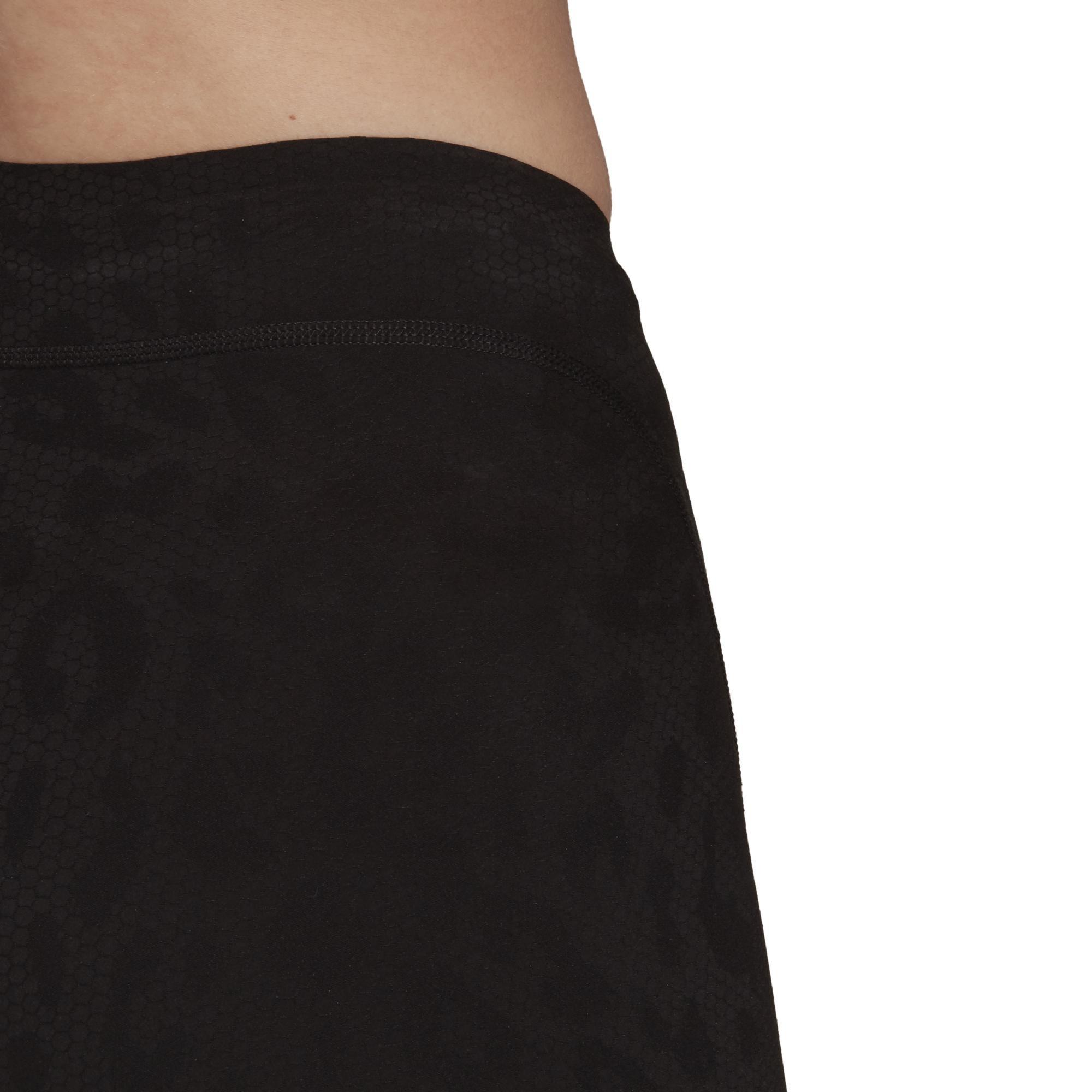 Adizero Primeweave Short Running Leggings, Black, A901_ONE, large image number 8