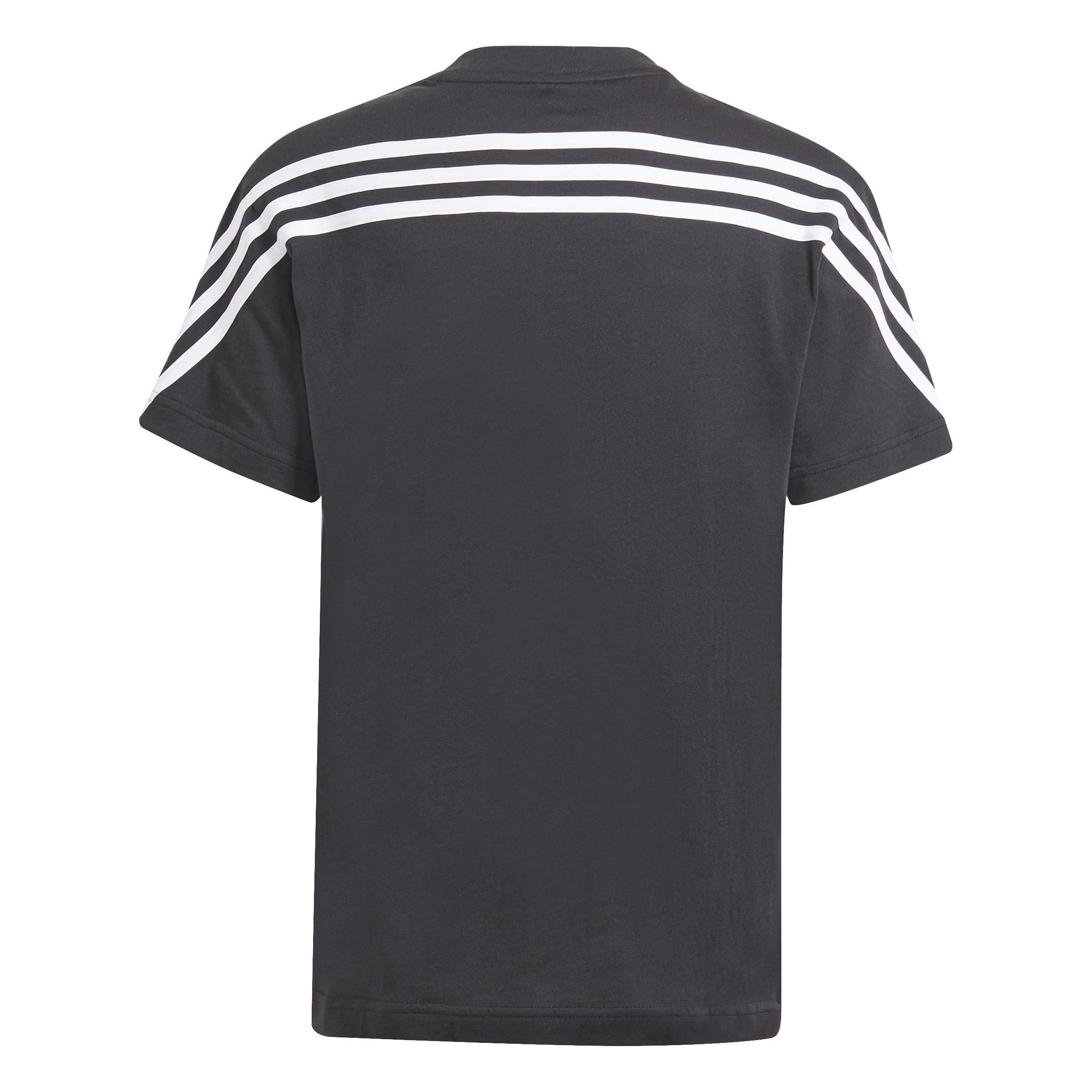 Kids Future Icons 3-Stripes T-shirt, Black, A901_ONE, large image number 1