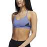 Women All Me Light Support Training Bra, Lilac, A901_ONE, thumbnail image number 1