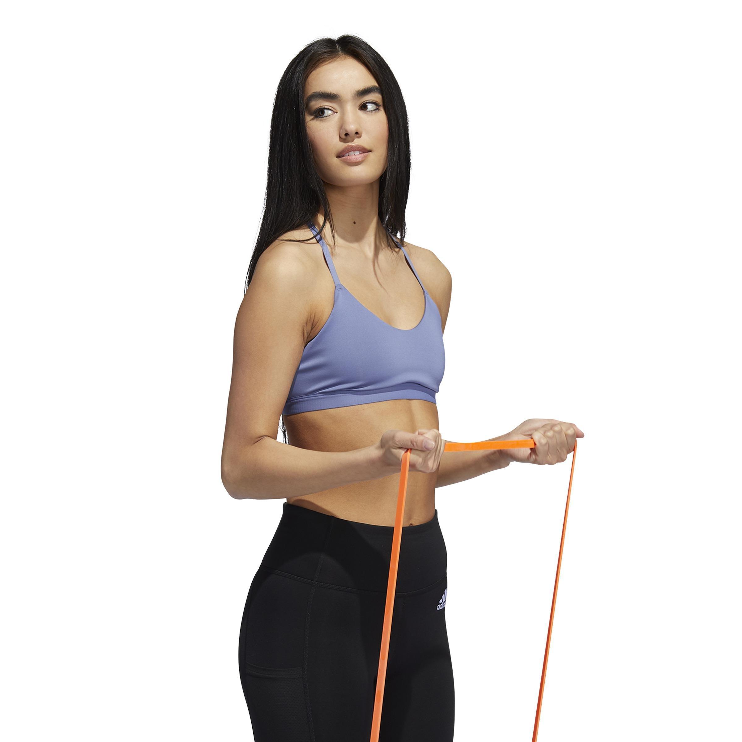 All Me Light Support Training Bra, Purple, A901_ONE, large image number 1