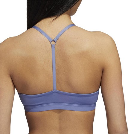 Women All Me Light Support Training Bra, Lilac, A901_ONE, large image number 3