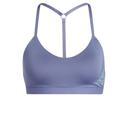 Women All Me Light Support Training Bra, Lilac, A901_ONE, large image number 8