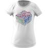 Kids Girls Lego Graphic T-Shirt, White, A901_ONE, thumbnail image number 3