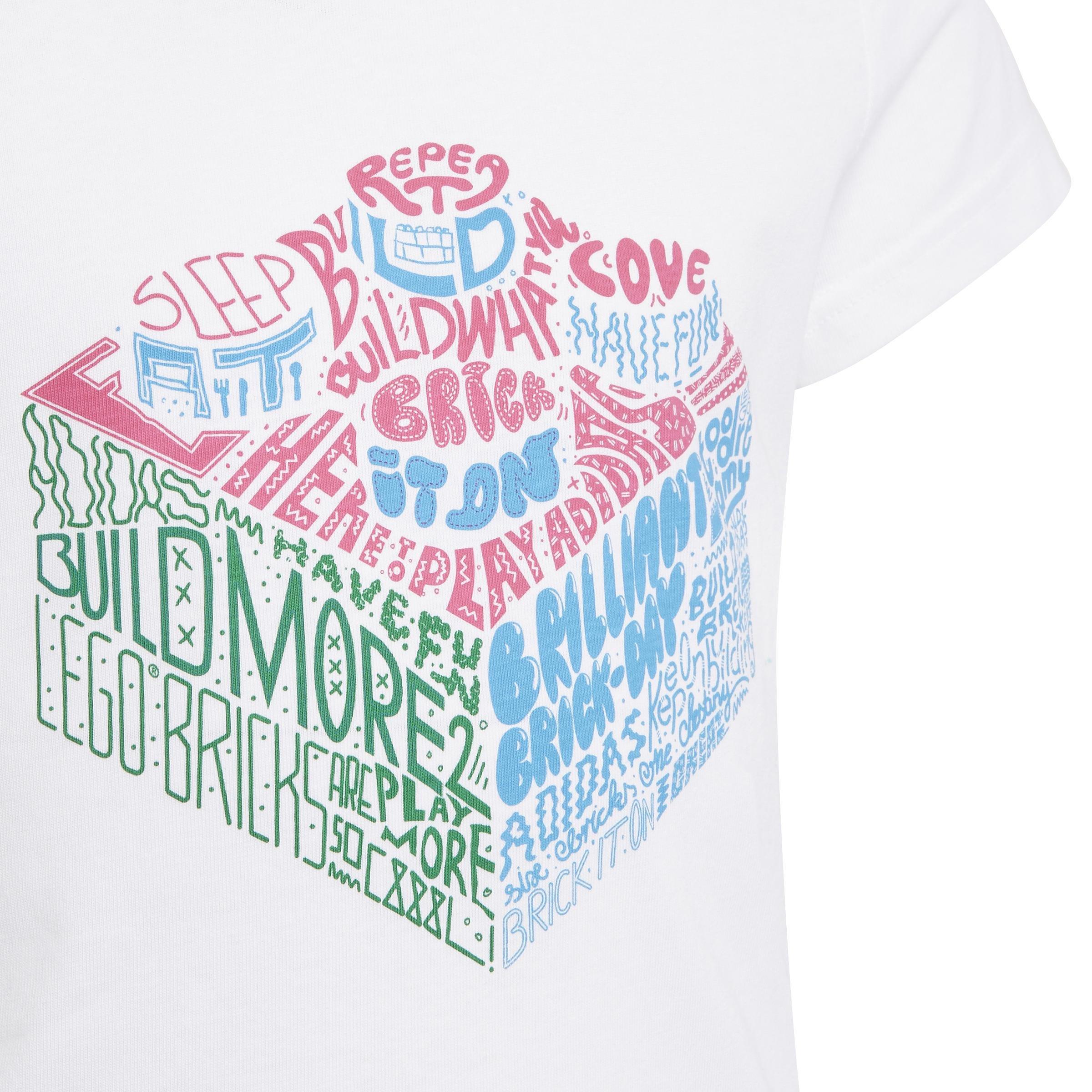 Kids Lego Graphic T-Shirt, White, A901_ONE, large image number 10