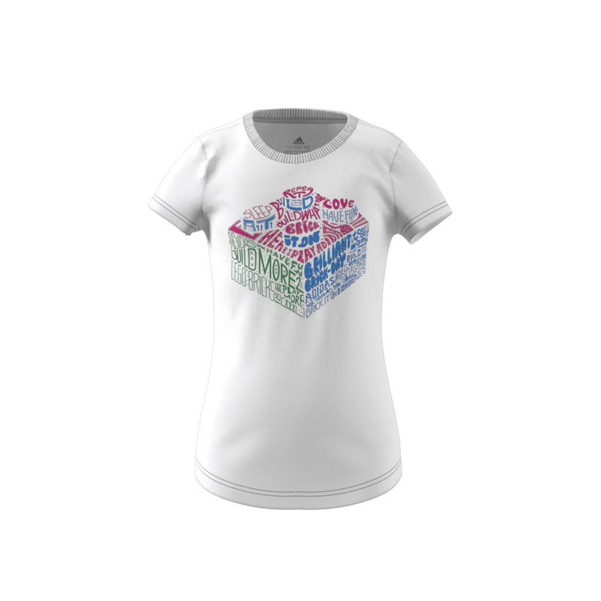 Kids Lego Graphic T-Shirt, White, A901_ONE, large image number 15
