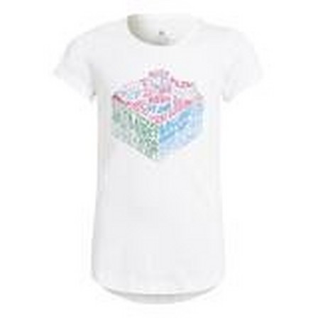 Kids Girls Lego Graphic T-Shirt, White, A901_ONE, large image number 24