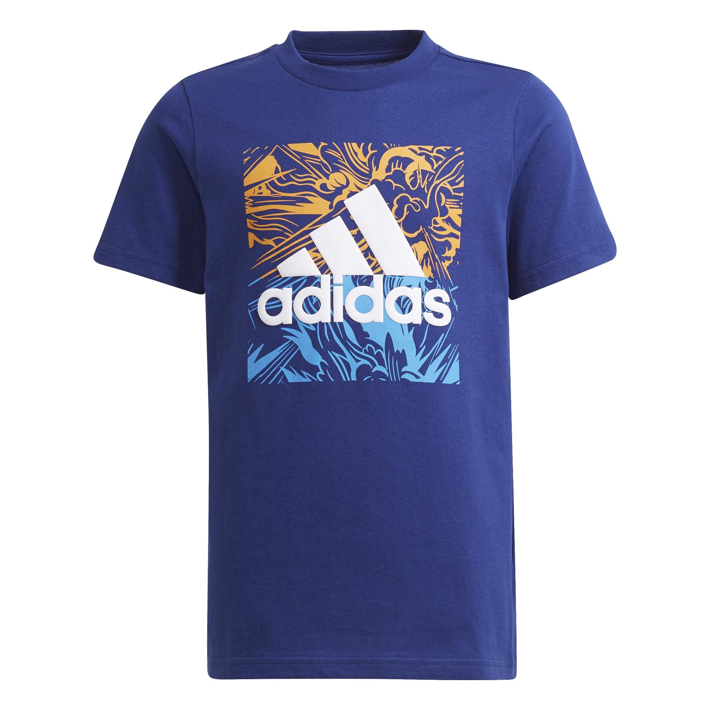 Kids Graphic T-Shirt, Blue, A901_ONE, large image number 0