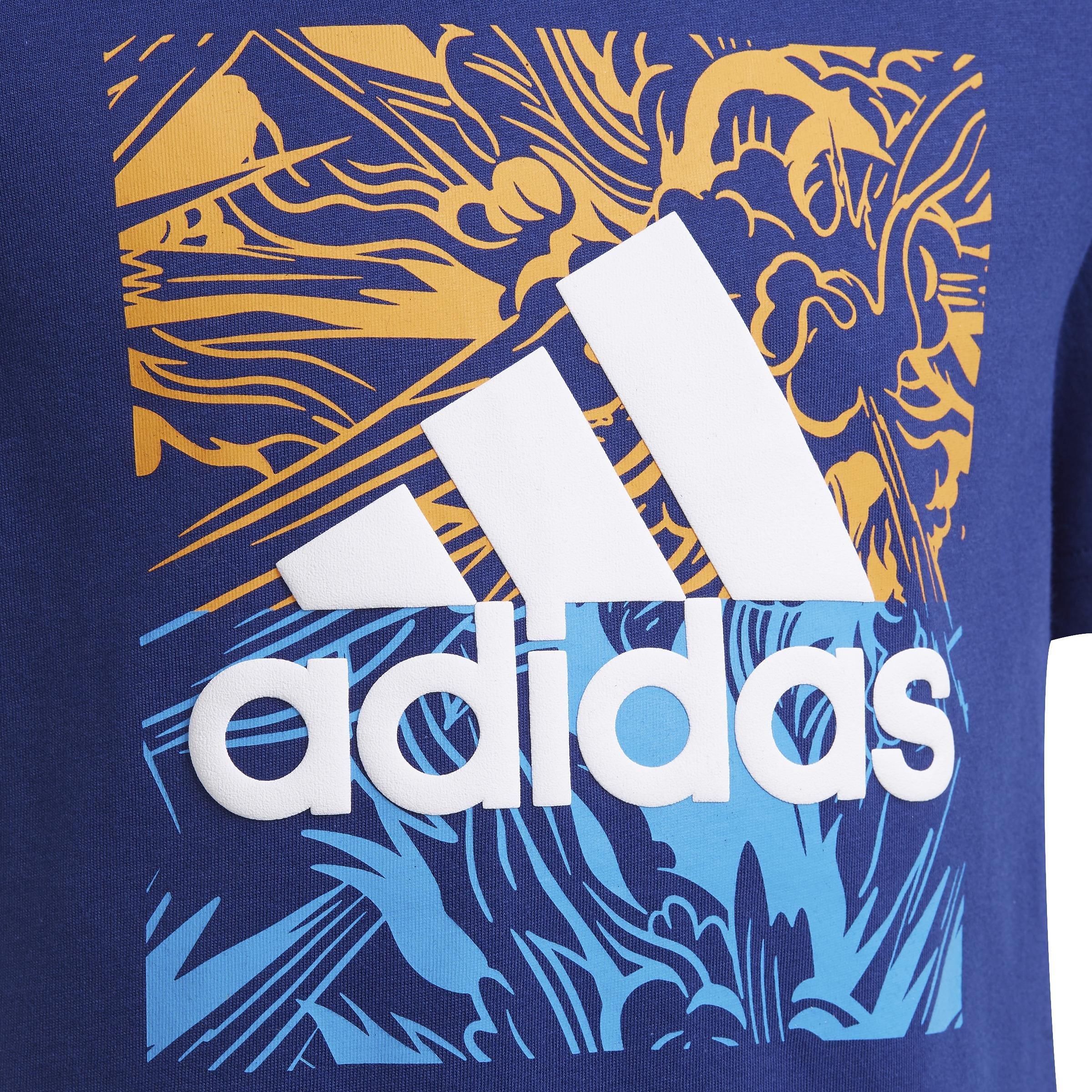 Kids Graphic T-Shirt, Blue, A901_ONE, large image number 4