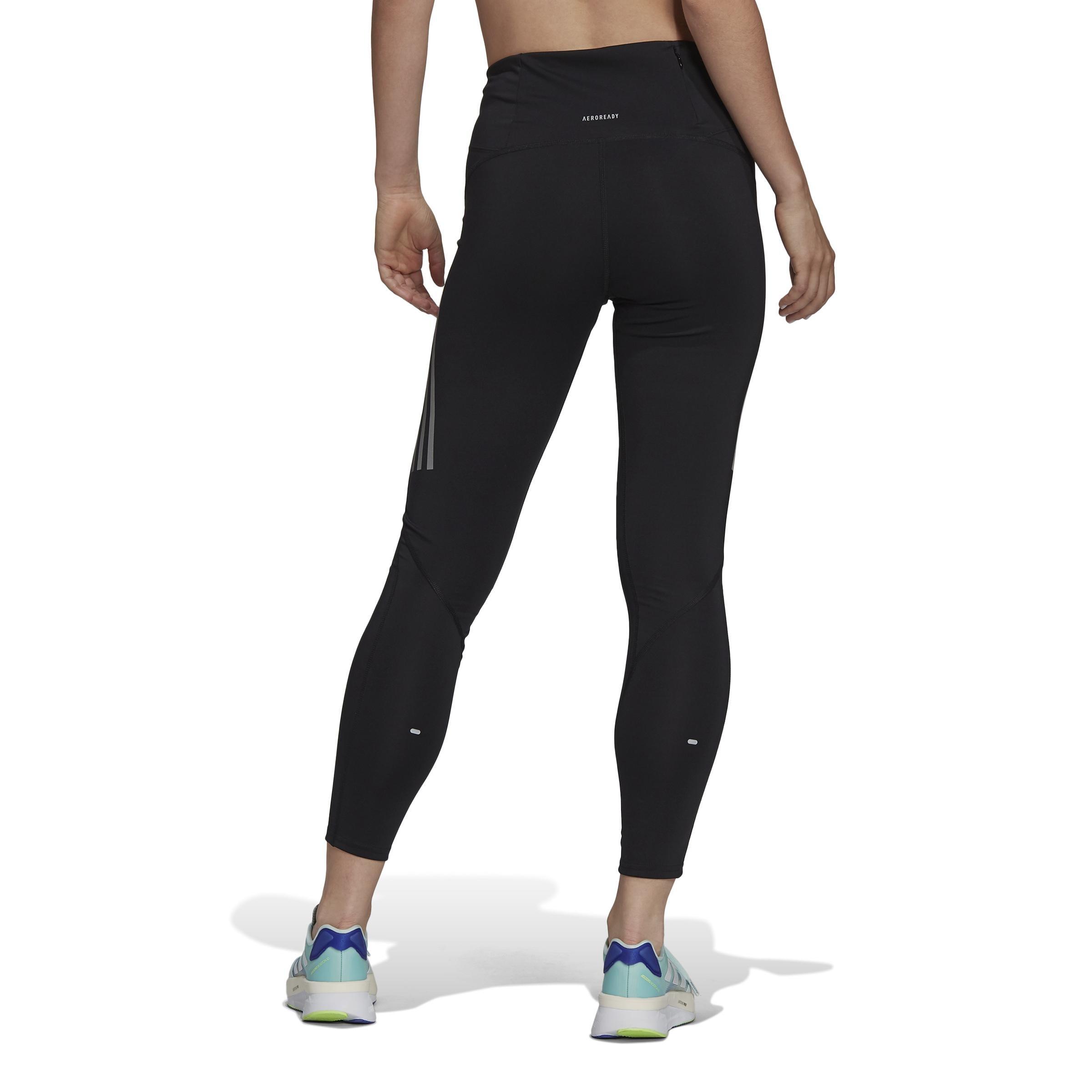 Own the Run 7/8 Running Leggings, Black, , large image number 2