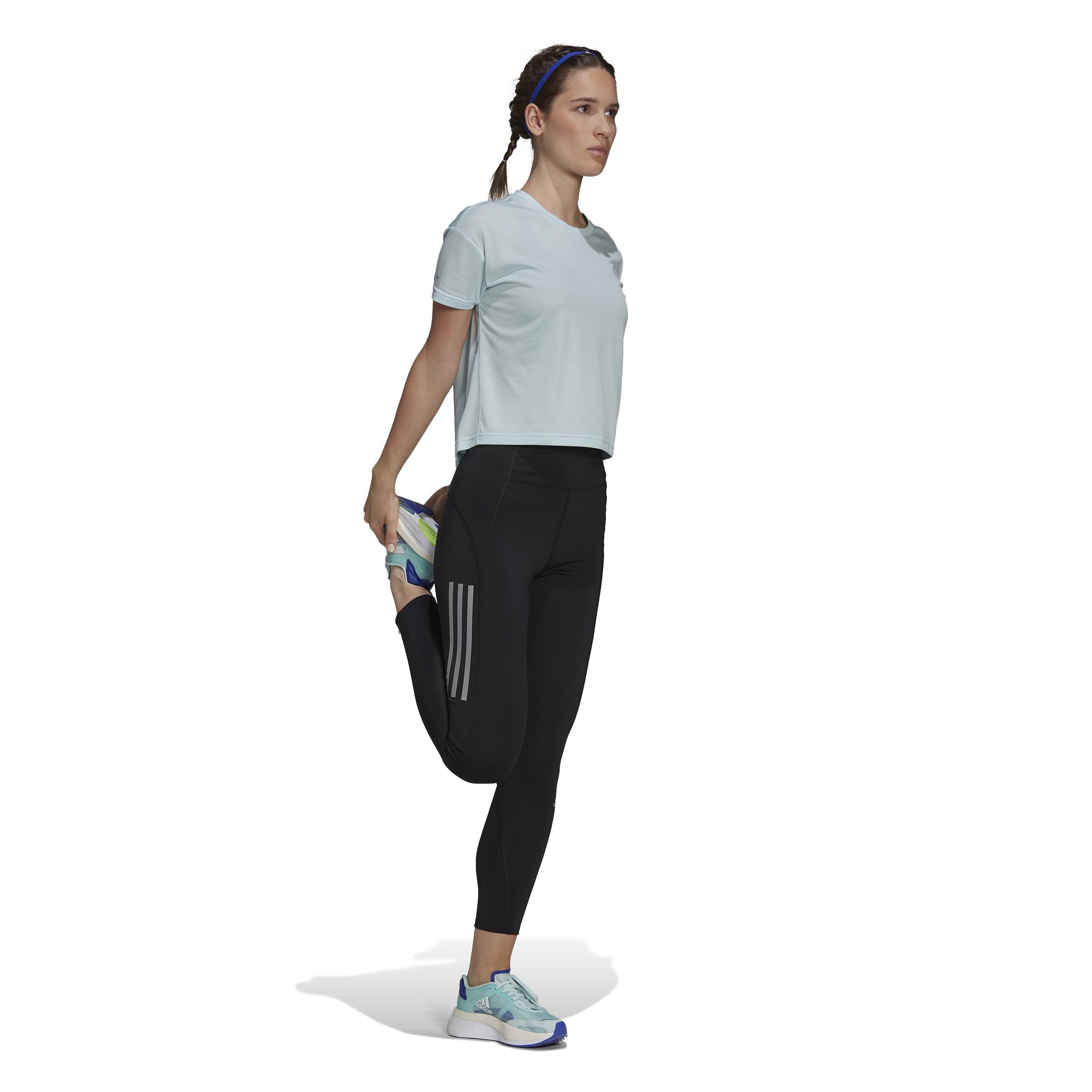 Own the Run 7/8 Running Leggings, Black, , large image number 6