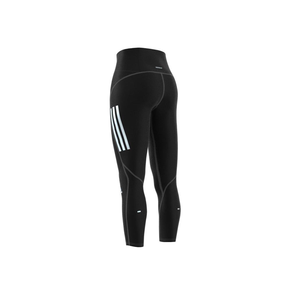 Own the Run 7/8 Running Leggings, Black, , large image number 8