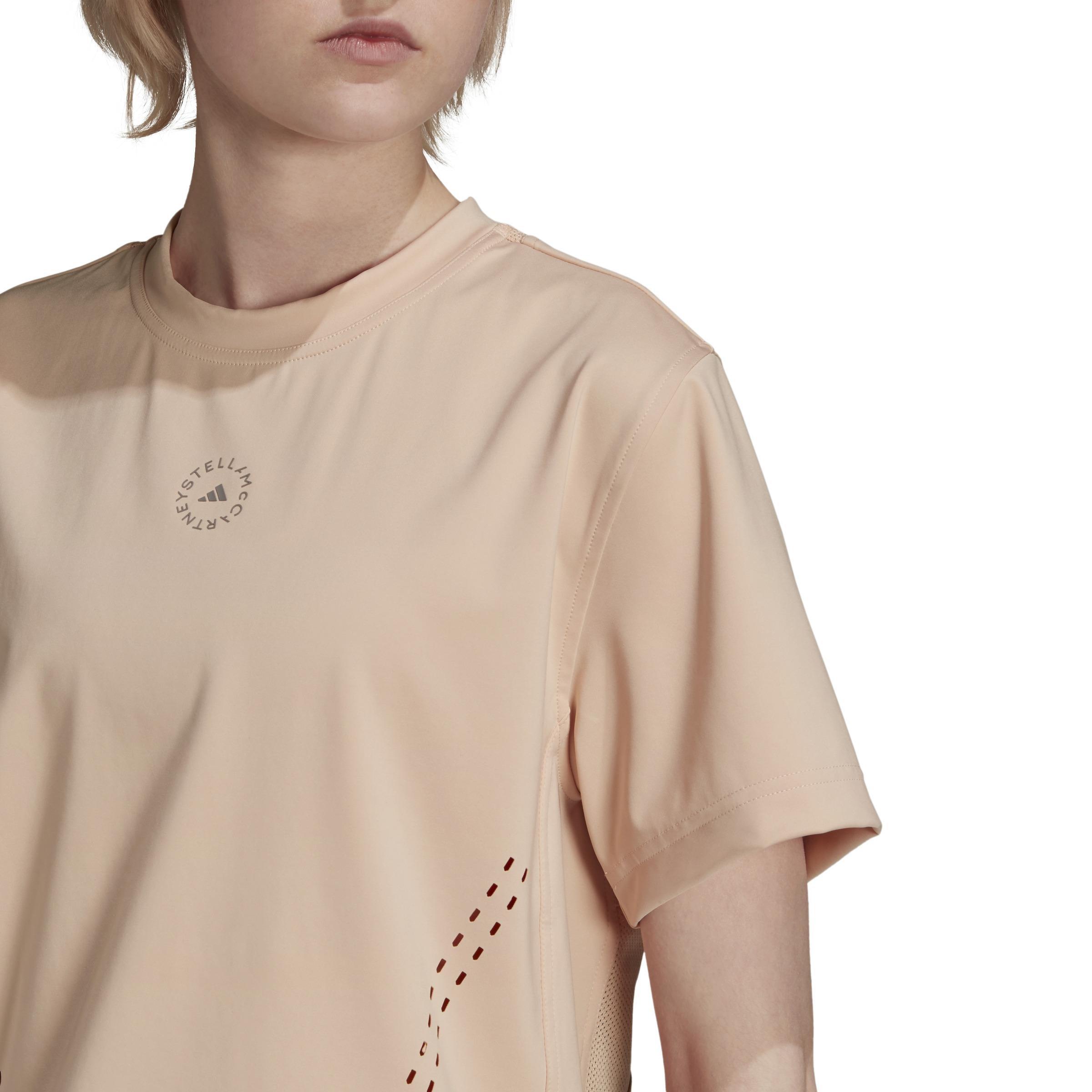 adidas by Stella McCartney TruePurpose Loose T-Shirt, Beige, A901_ONE, large image number 4