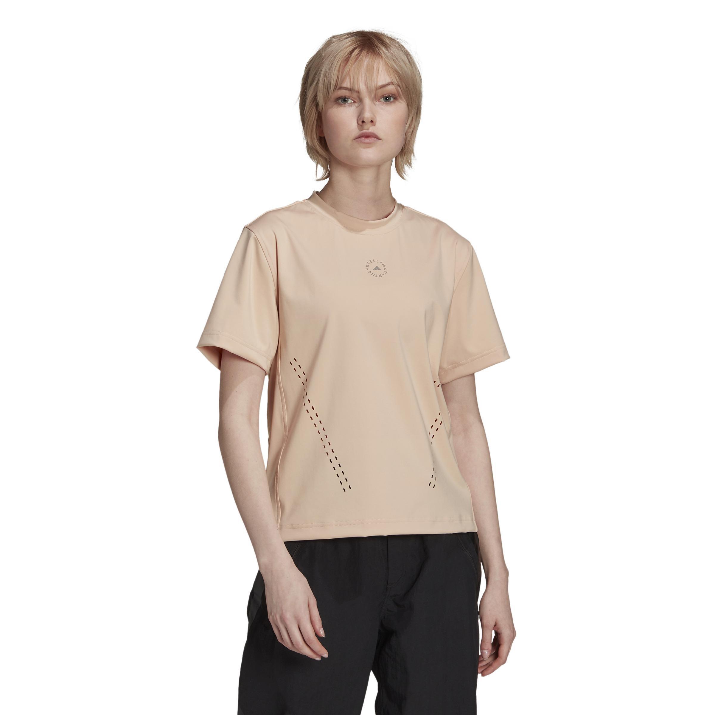 adidas by Stella McCartney TruePurpose Loose T-Shirt, Beige, A901_ONE, large image number 7