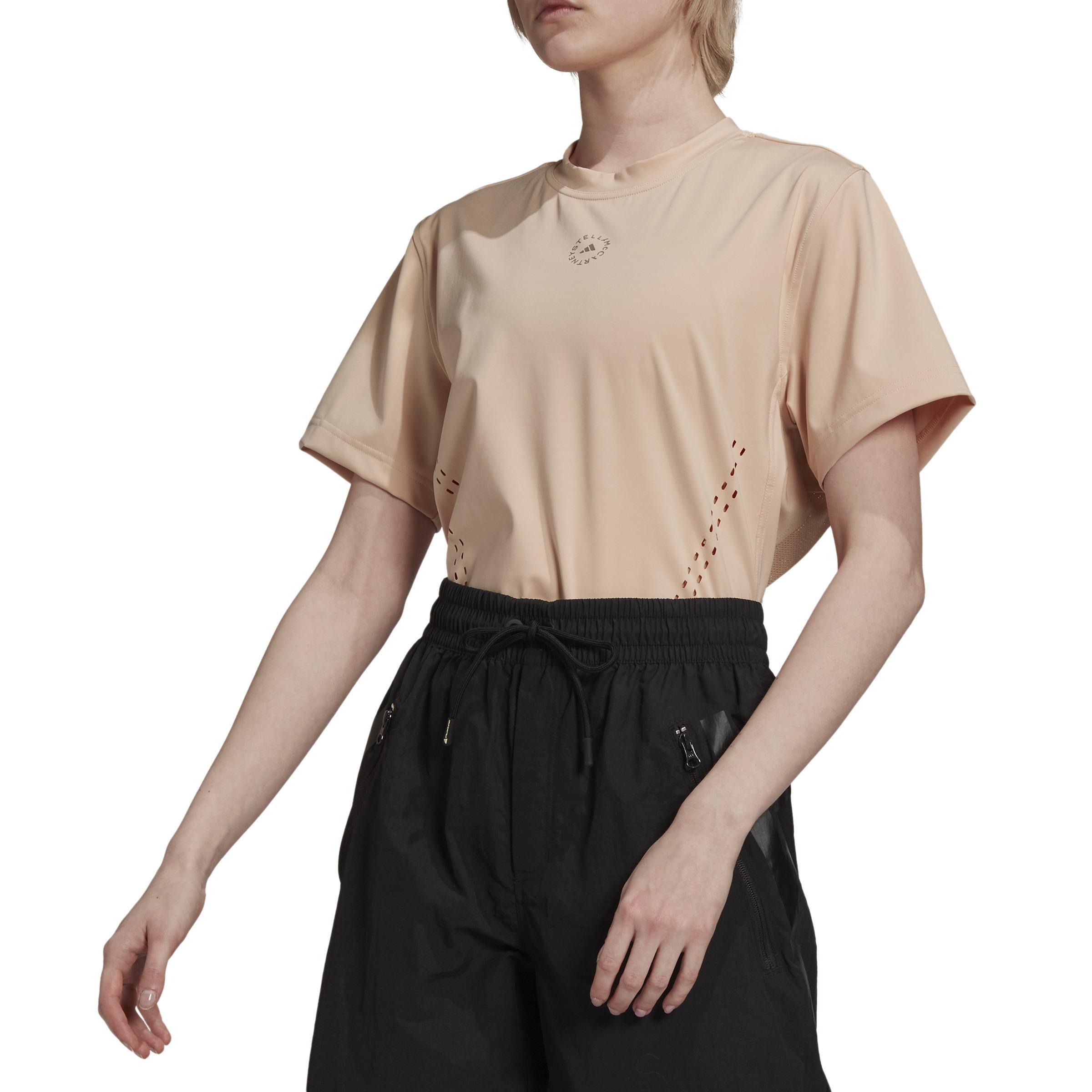 adidas by Stella McCartney TruePurpose Loose T-Shirt, Beige, A901_ONE, large image number 8