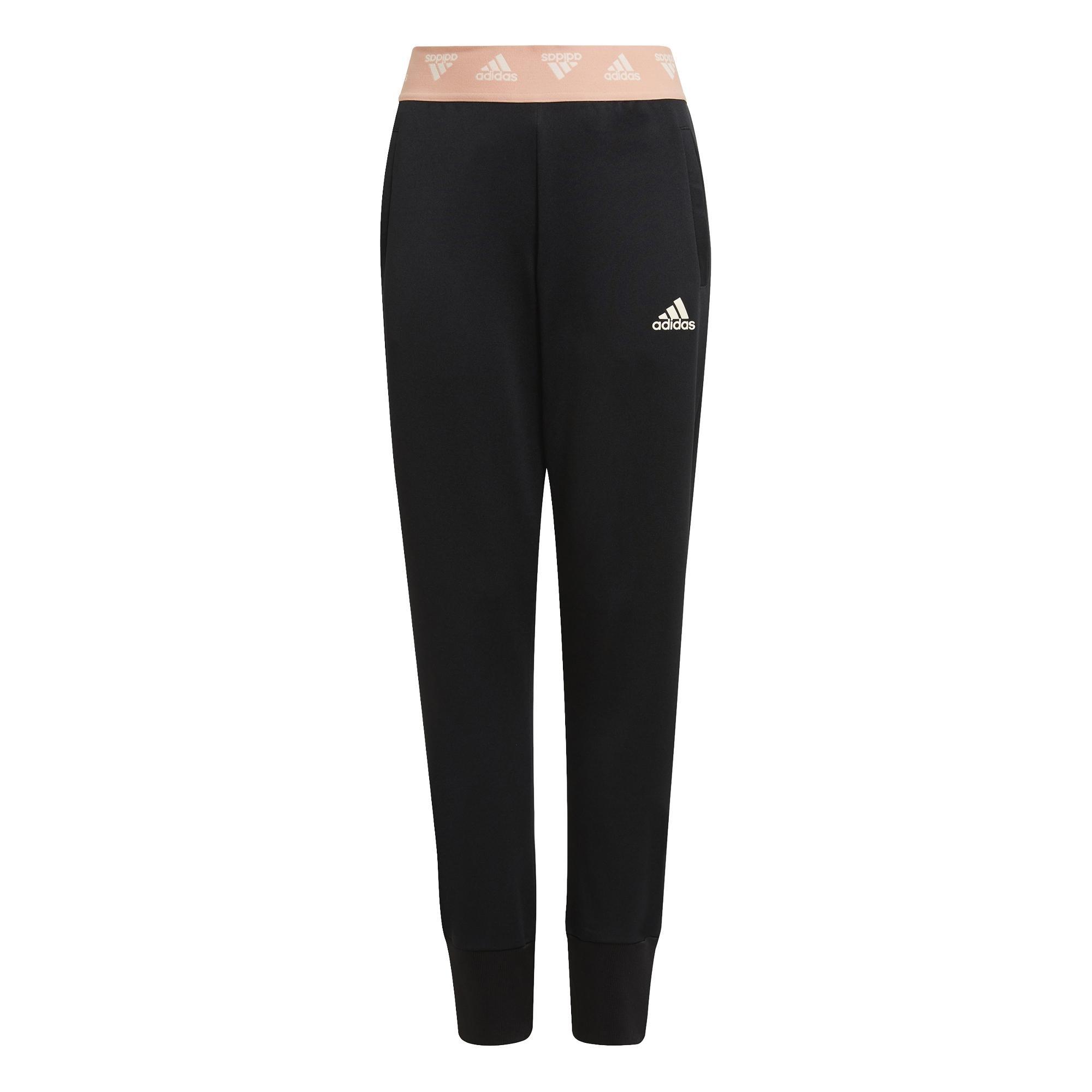 Kids Aeroready Up2Move Cotton Touch Training Tapered-Leg Joggers, Black, A901_ONE, large image number 0