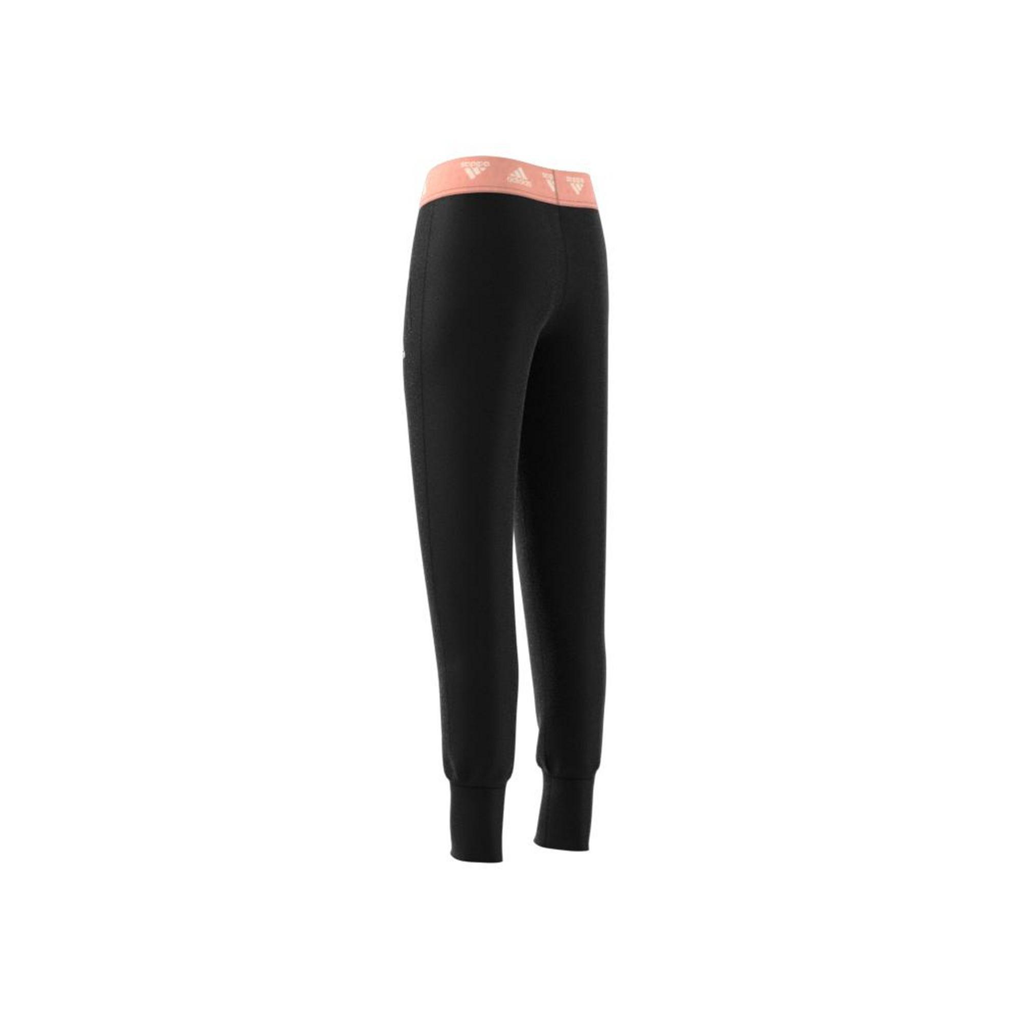 Kids Aeroready Up2Move Cotton Touch Training Tapered-Leg Joggers, Black, A901_ONE, large image number 7