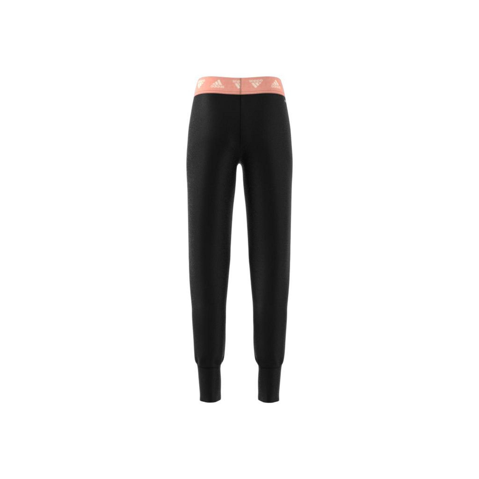 Kids Aeroready Up2Move Cotton Touch Training Tapered-Leg Joggers, Black, A901_ONE, large image number 8