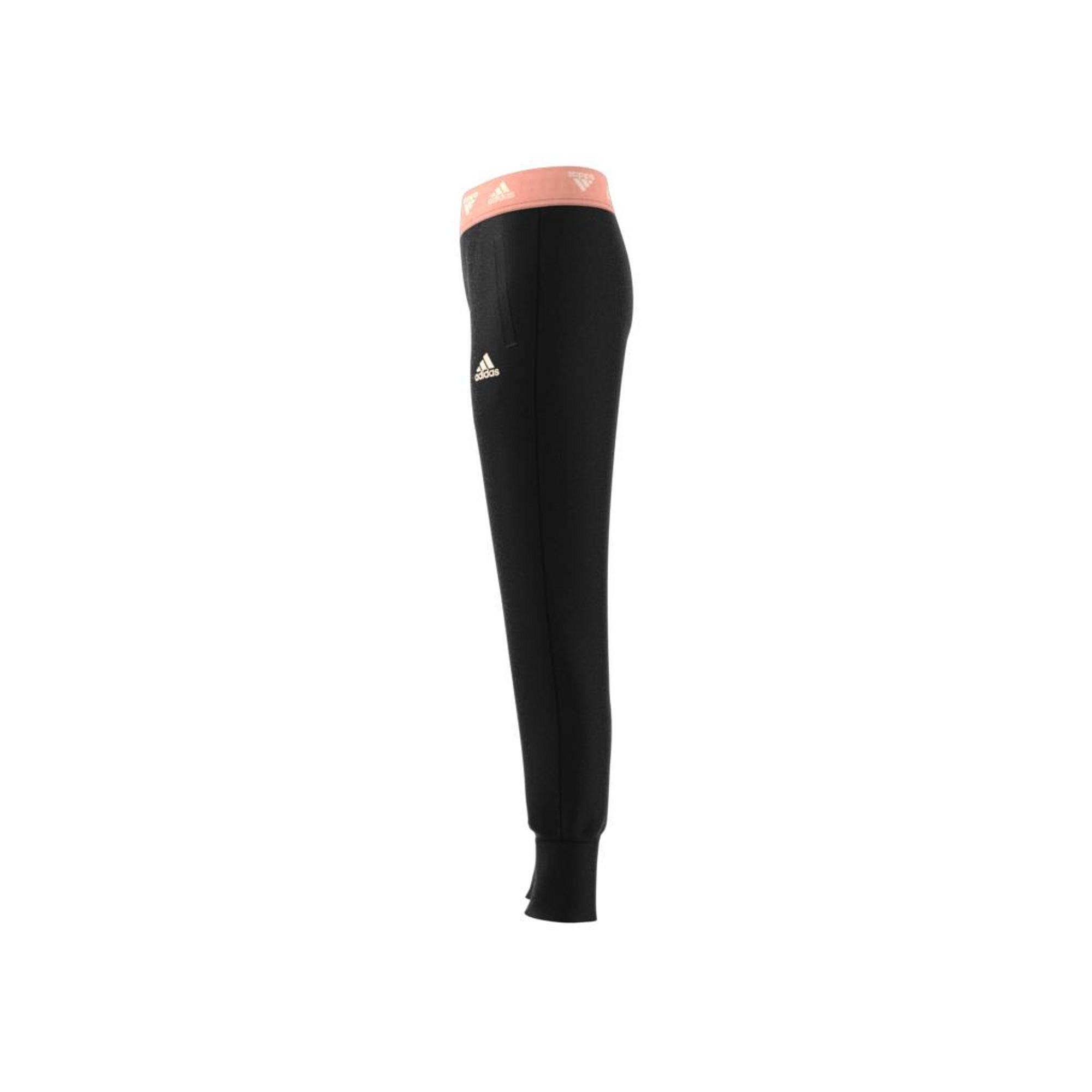 Kids Aeroready Up2Move Cotton Touch Training Tapered-Leg Joggers, Black, A901_ONE, large image number 12