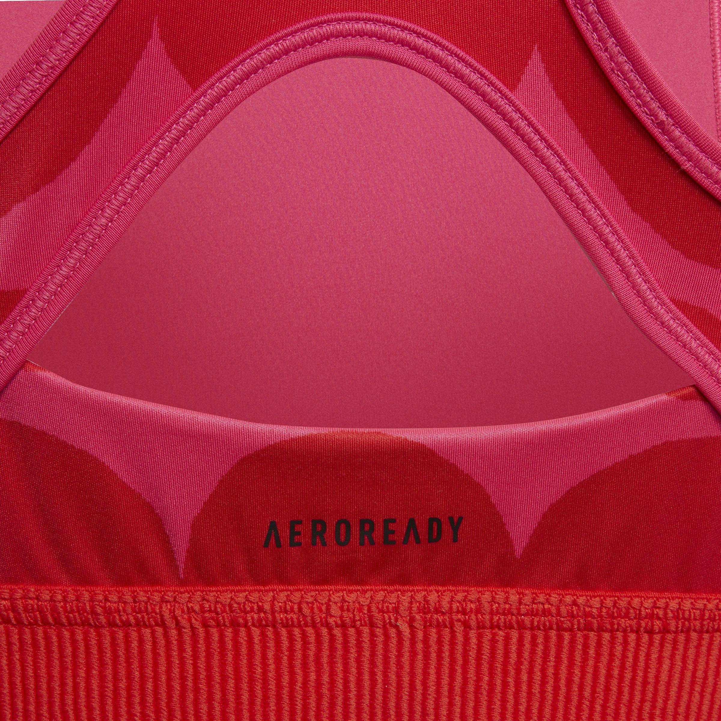 Kids Marimekko Primegreen Aeroready Training Bra, Pink, , large image number 11
