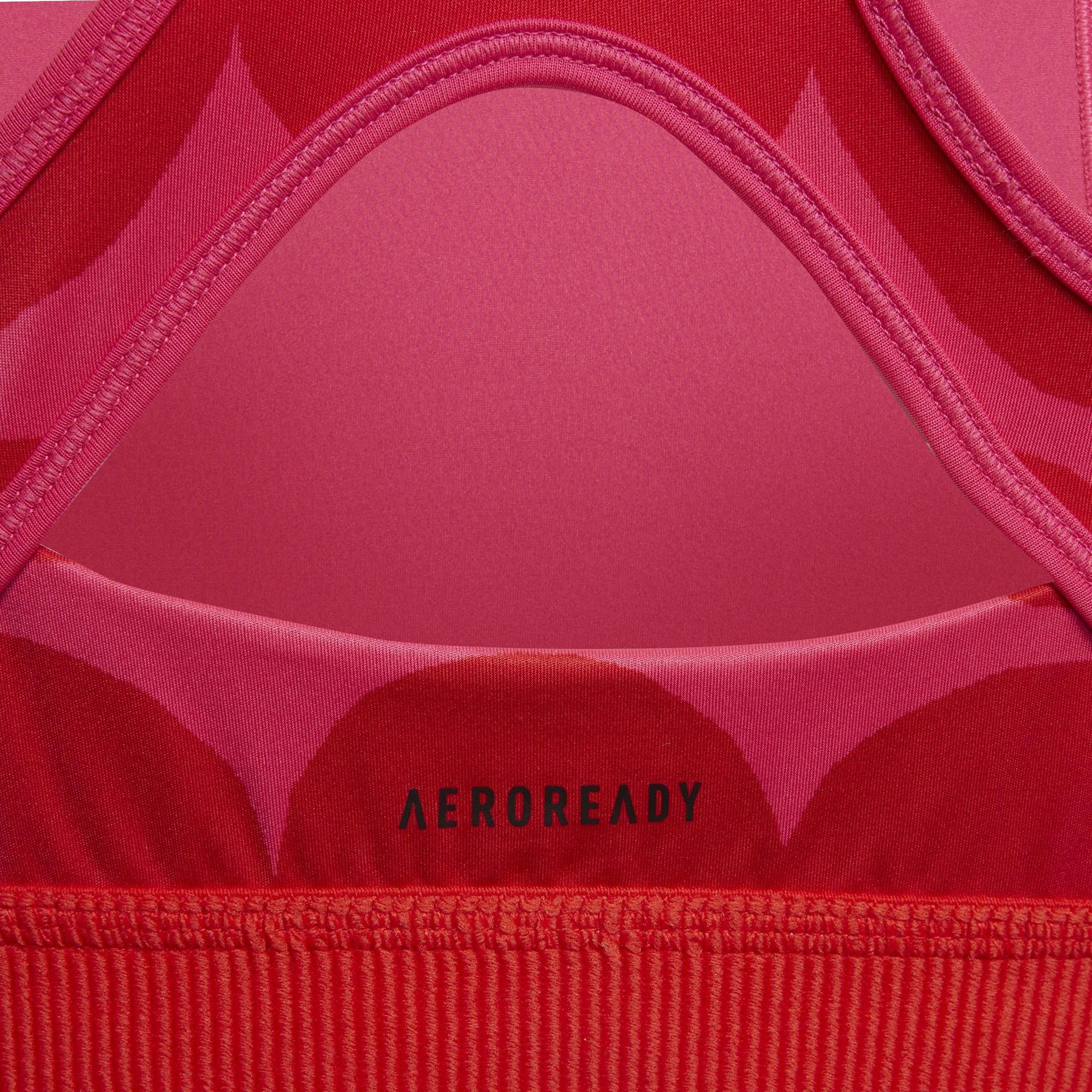 Kids Marimekko Primegreen Aeroready Training Bra, Pink, , large image number 12
