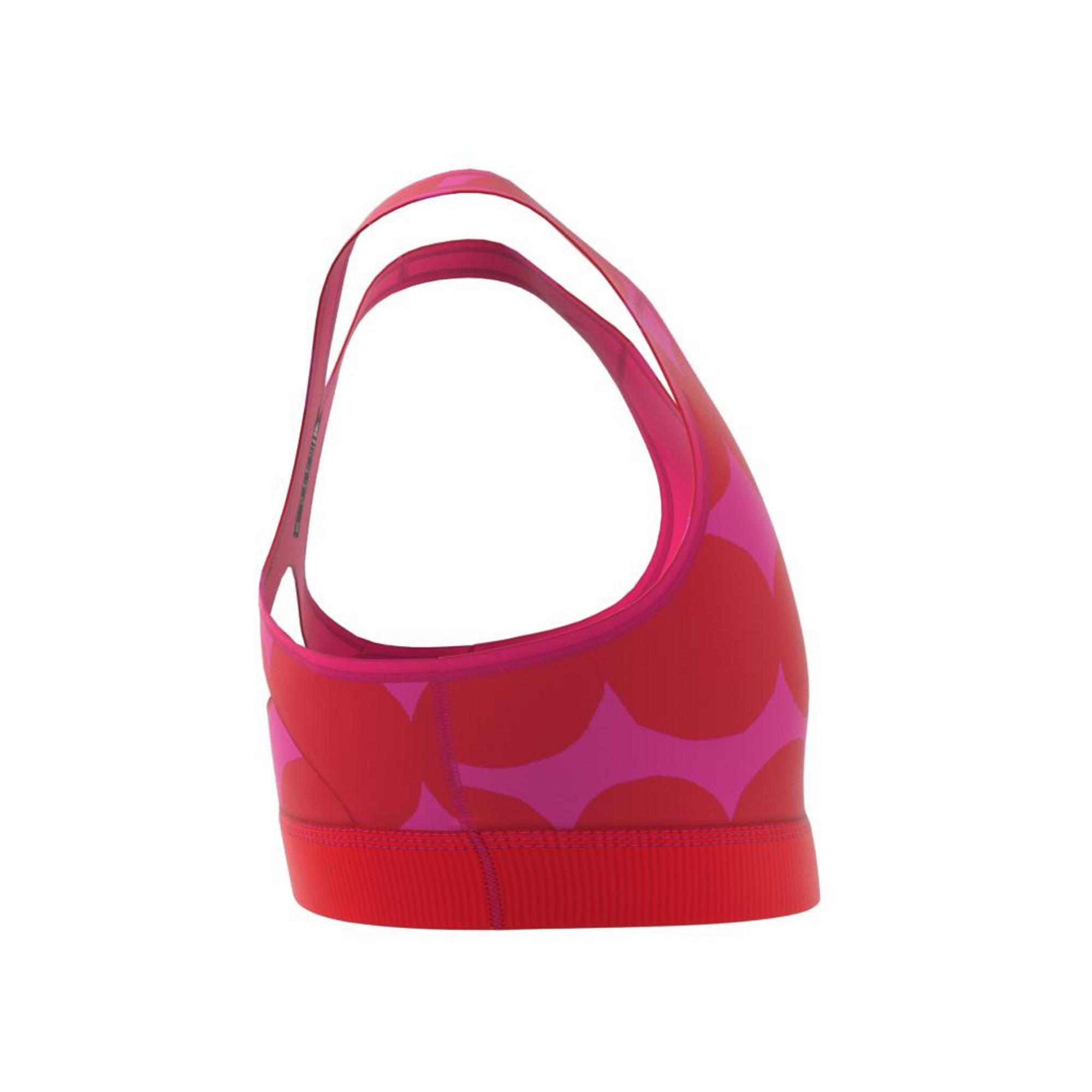 Kids Marimekko Primegreen Aeroready Training Bra, Pink, , large image number 17