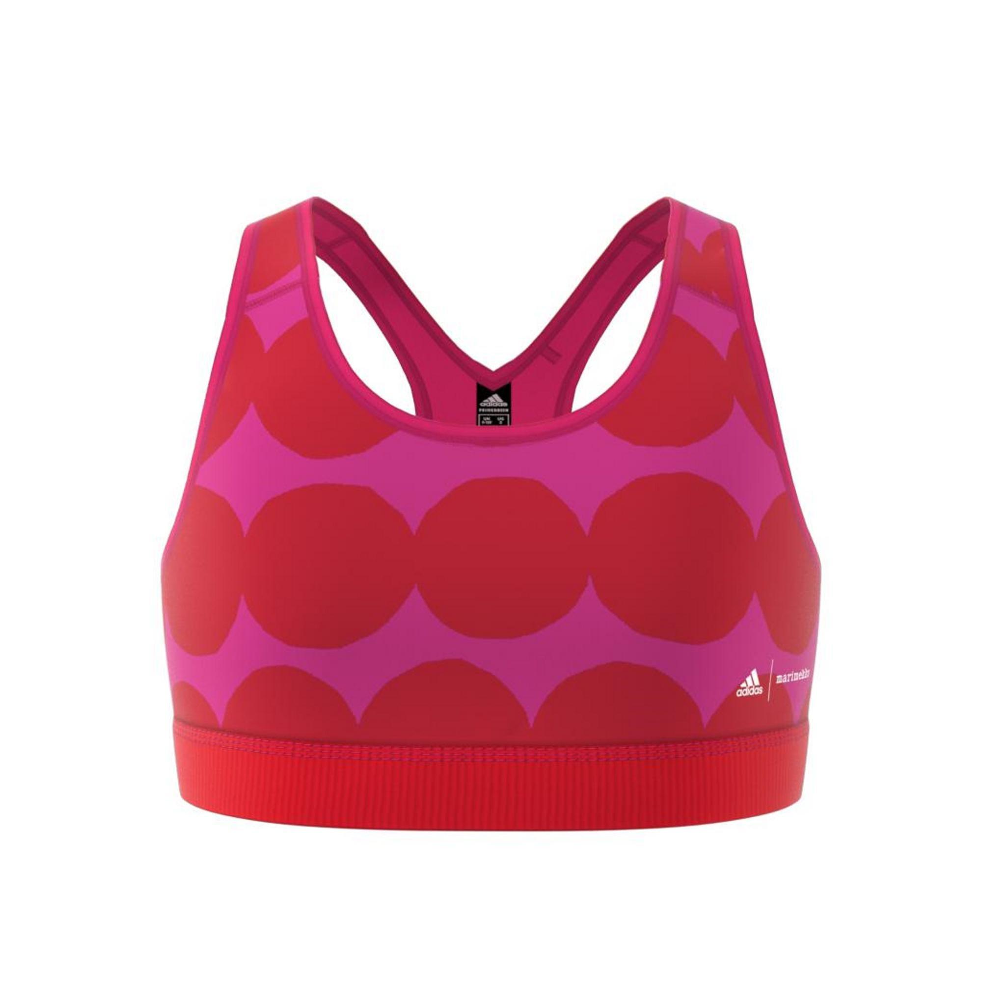 Kids Marimekko Primegreen Aeroready Training Bra, Pink, , large image number 18
