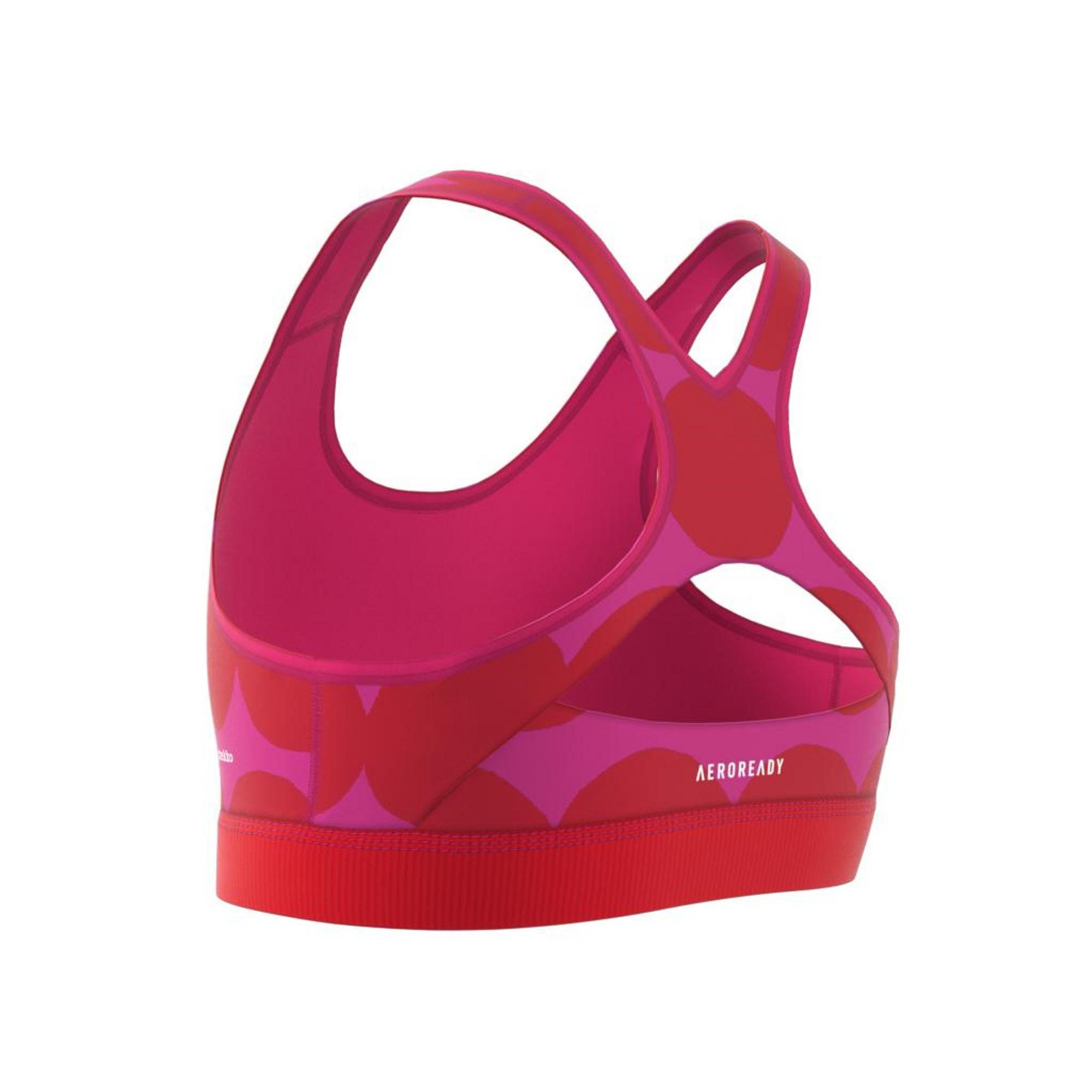 Kids Marimekko Primegreen Aeroready Training Bra, Pink, , large image number 21