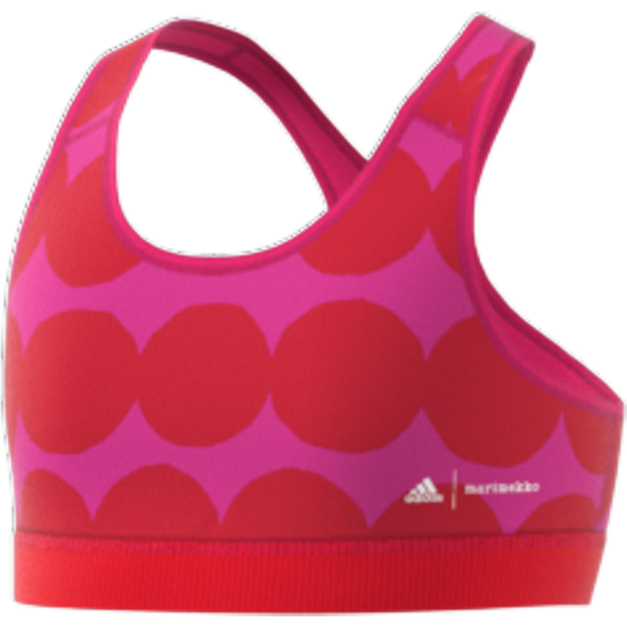 Kids Marimekko Primegreen Aeroready Training Bra, Pink, , large image number 22