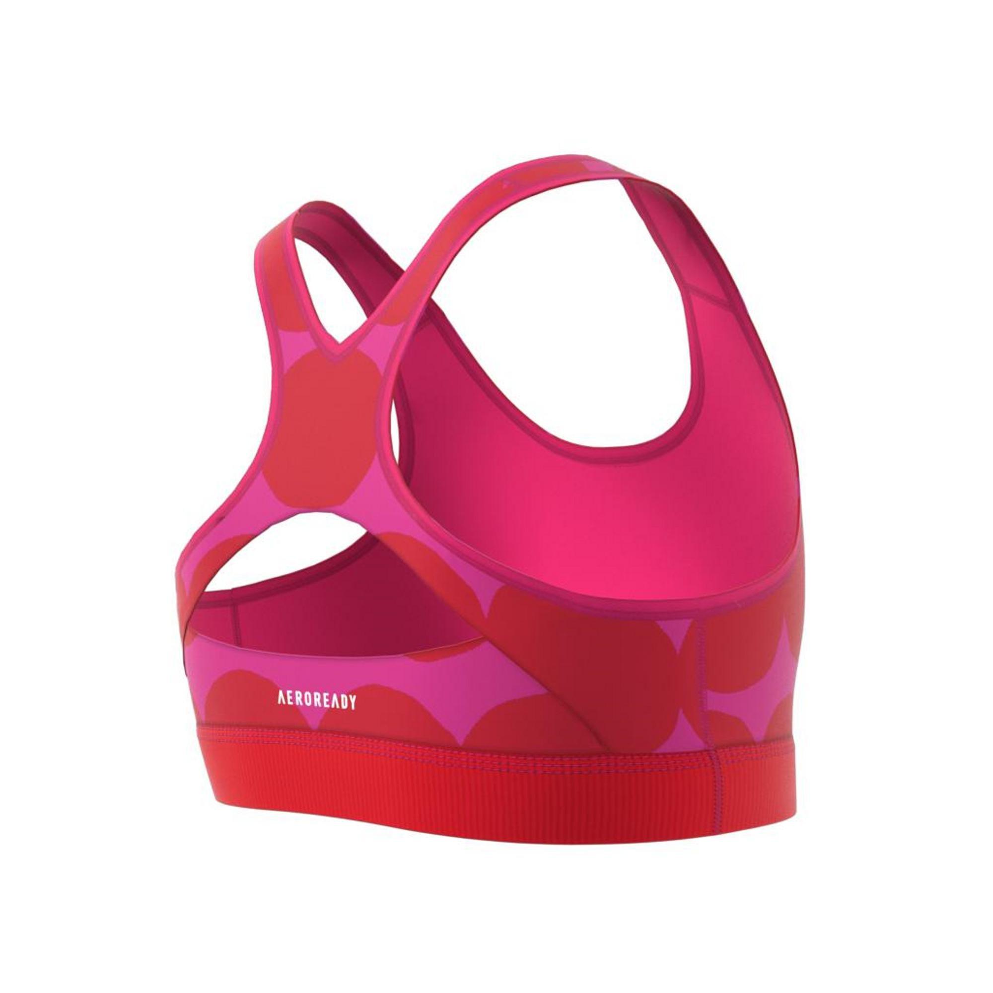 Kids Marimekko Primegreen Aeroready Training Bra, Pink, , large image number 23