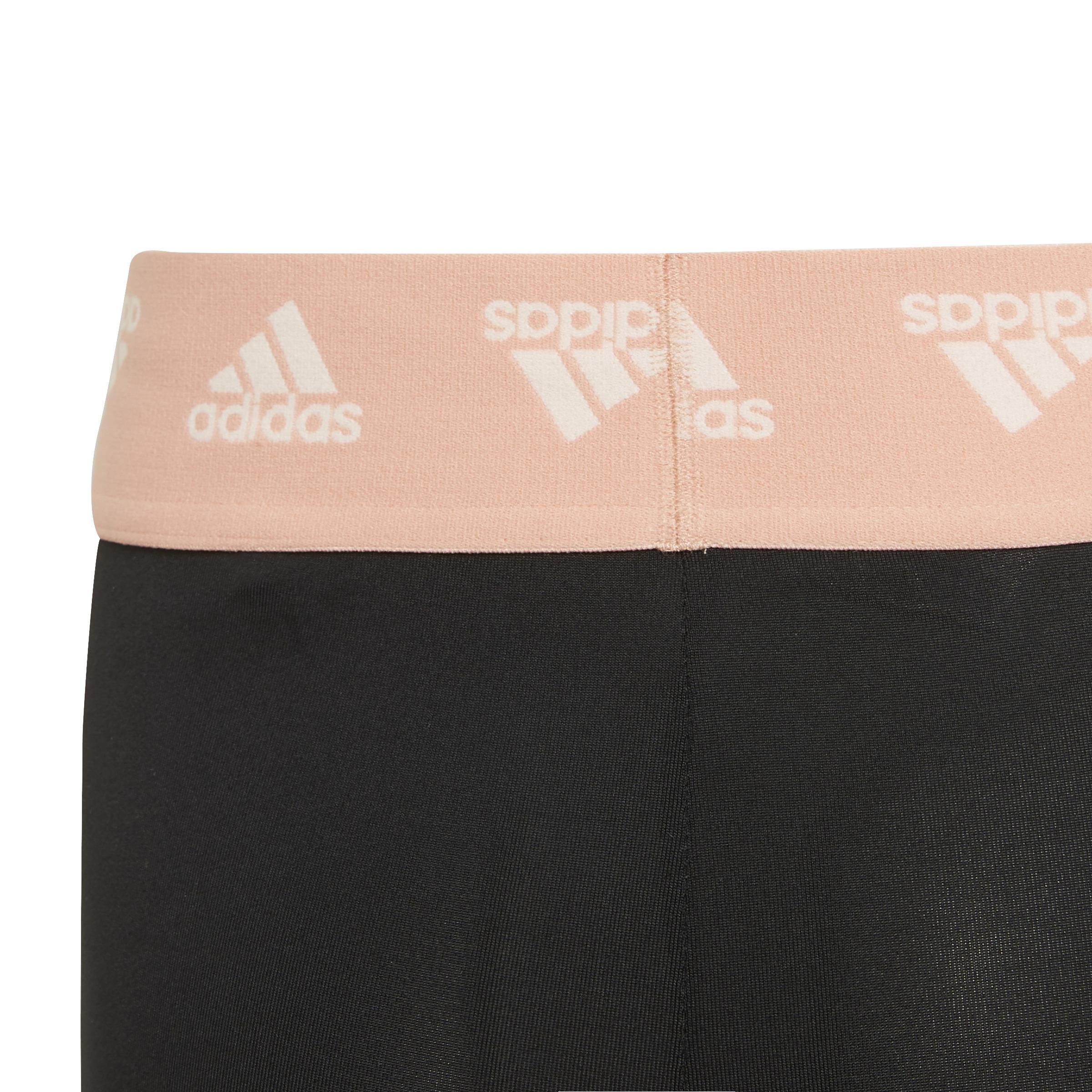 Kids Aeroready Up2Move Cotton Touch Training Stretch Leggings, Black, , large image number 3