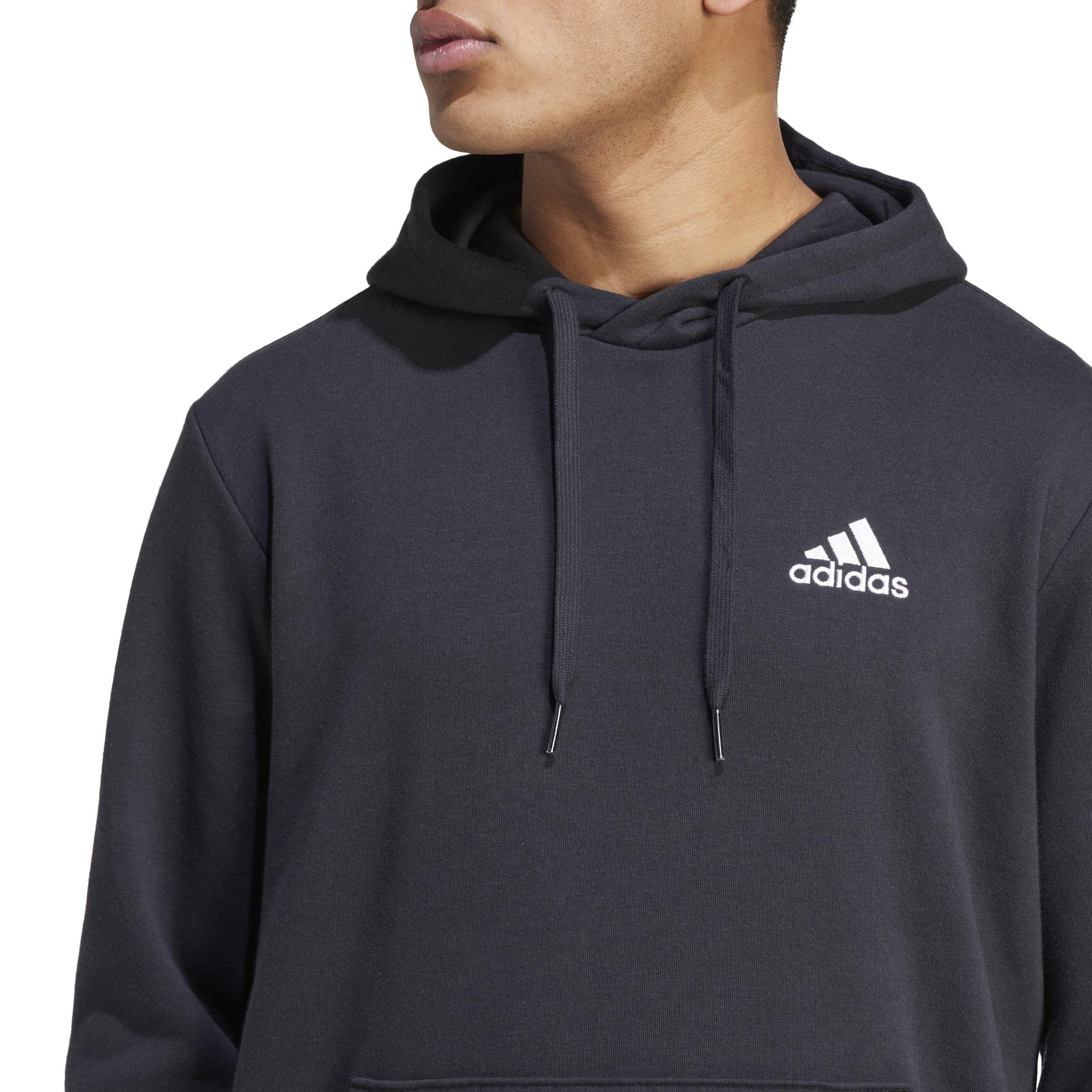 Essentials Fleece Hoodie, Black, A901_ONE, large image number 4