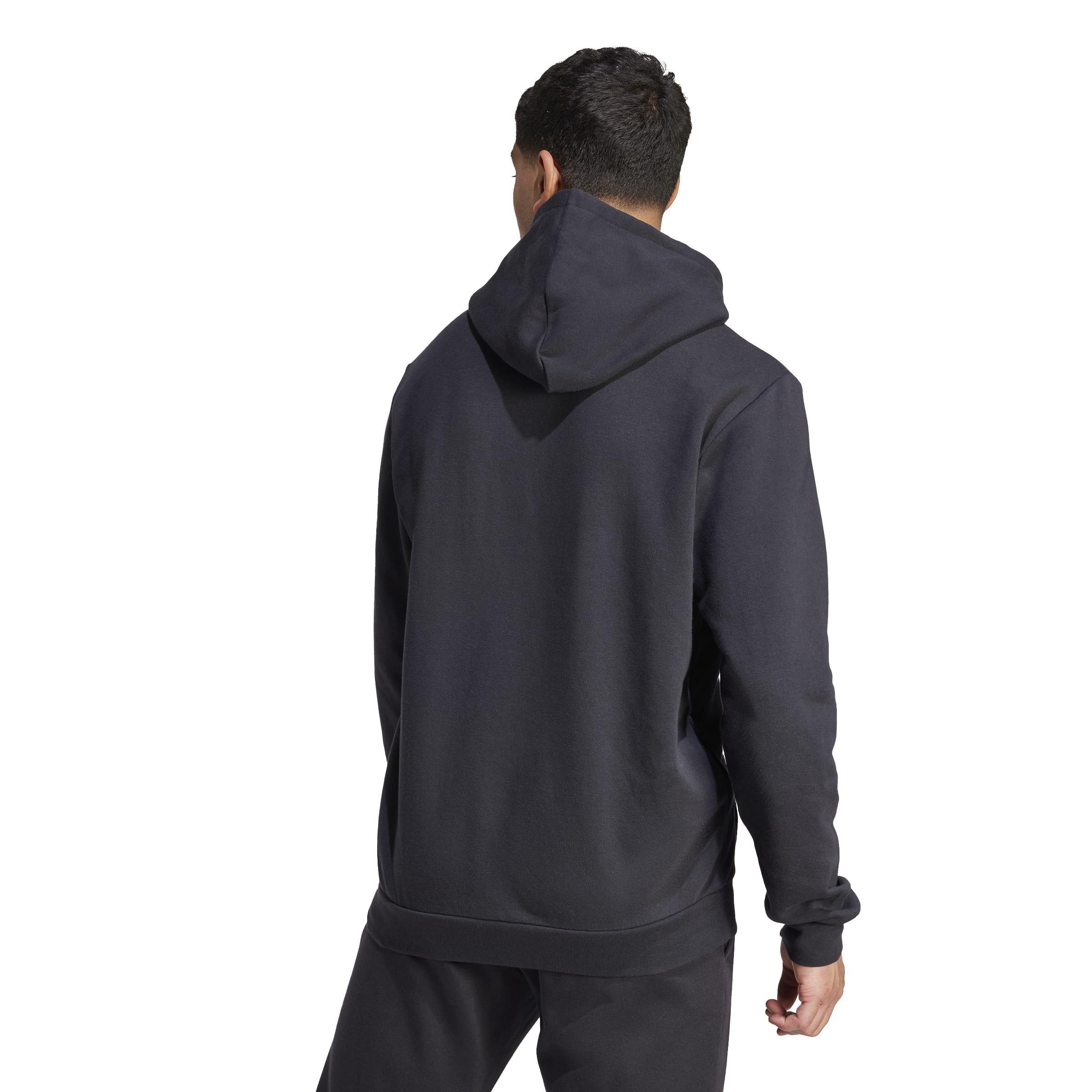 Essentials Fleece Hoodie, Black, A901_ONE, large image number 7