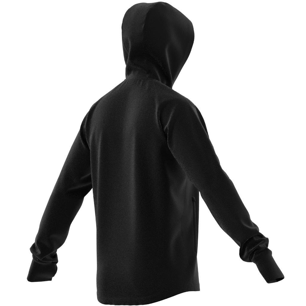 AEROREADY Designed to Move Sport Motion Logo Hoodie, Black, , large image number 3