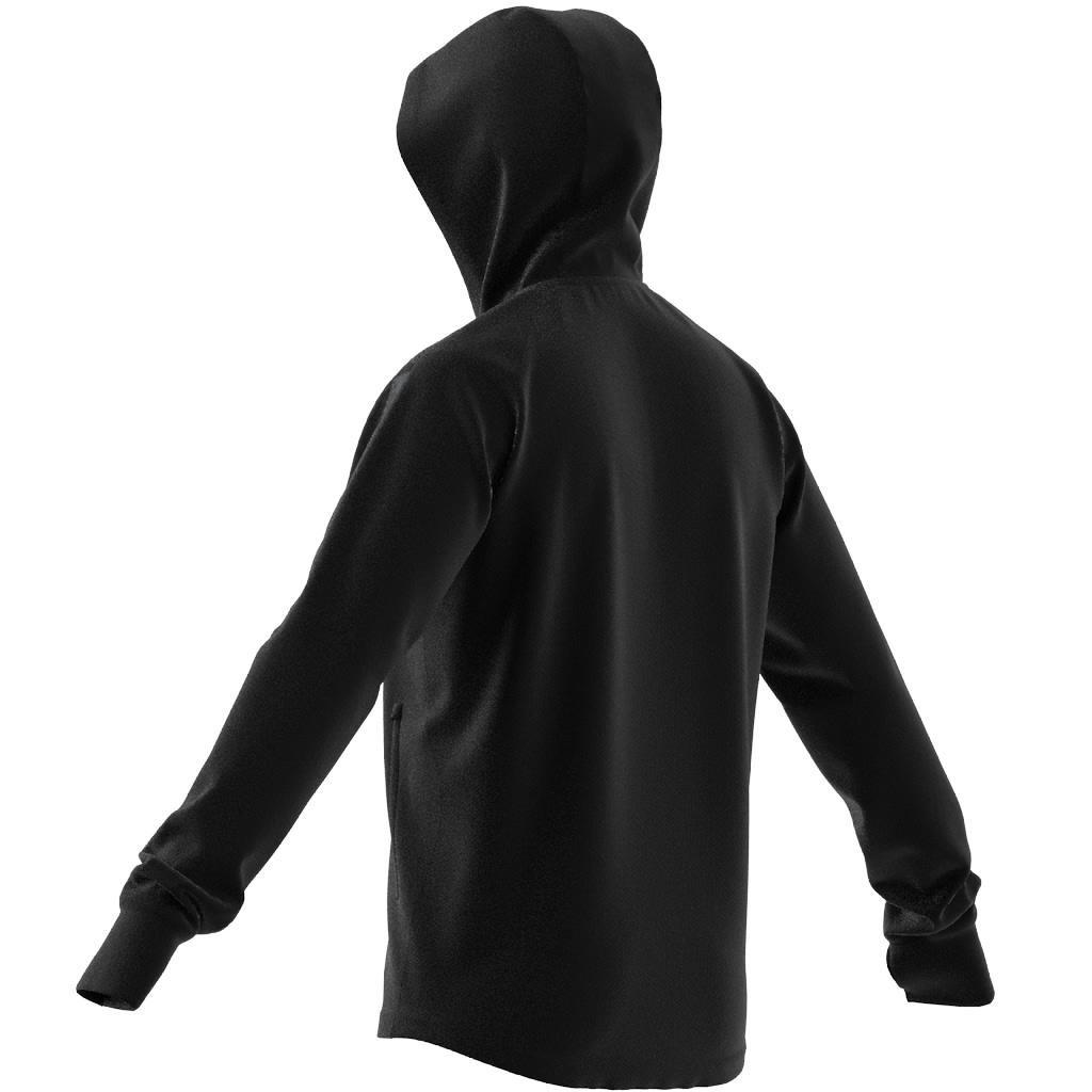 AEROREADY Designed to Move Sport Motion Logo Hoodie, Black, , large image number 5