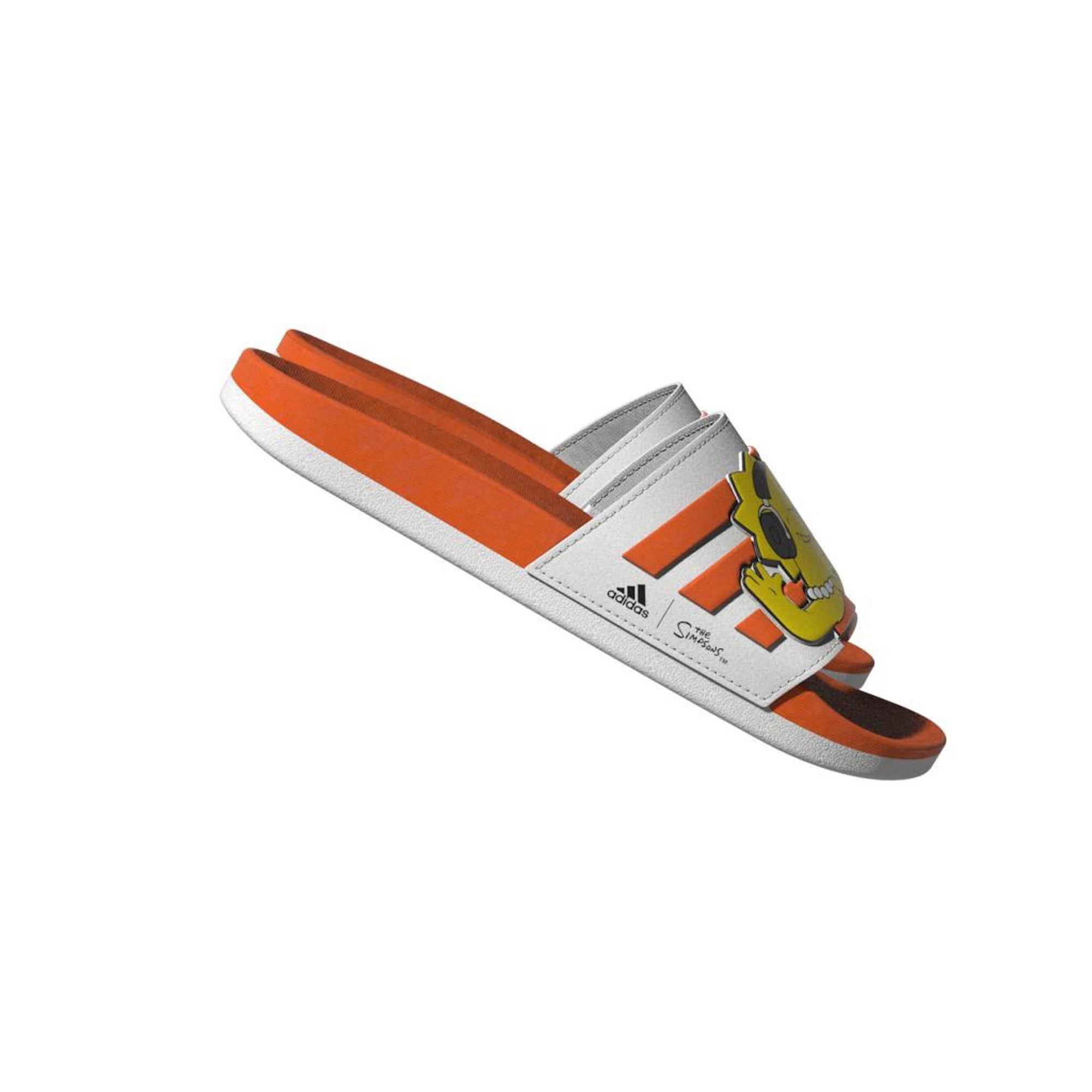 The Simpsons Adilette Comfort Slides, White, , large image number 18