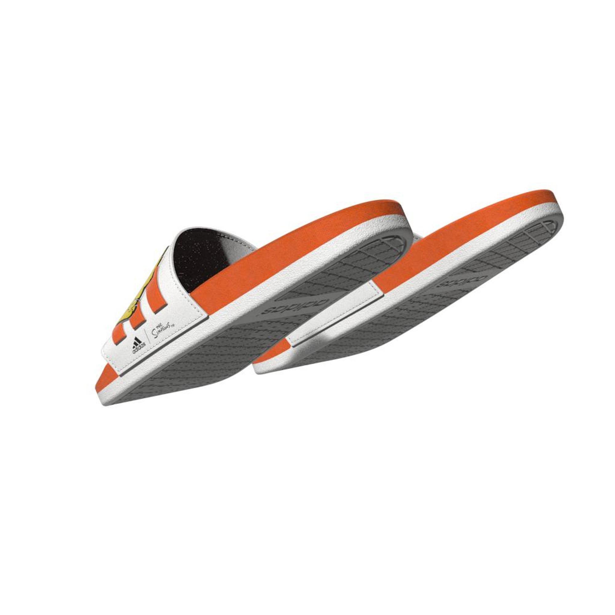 The Simpsons Adilette Comfort Slides, White, A901_ONE, large image number 20