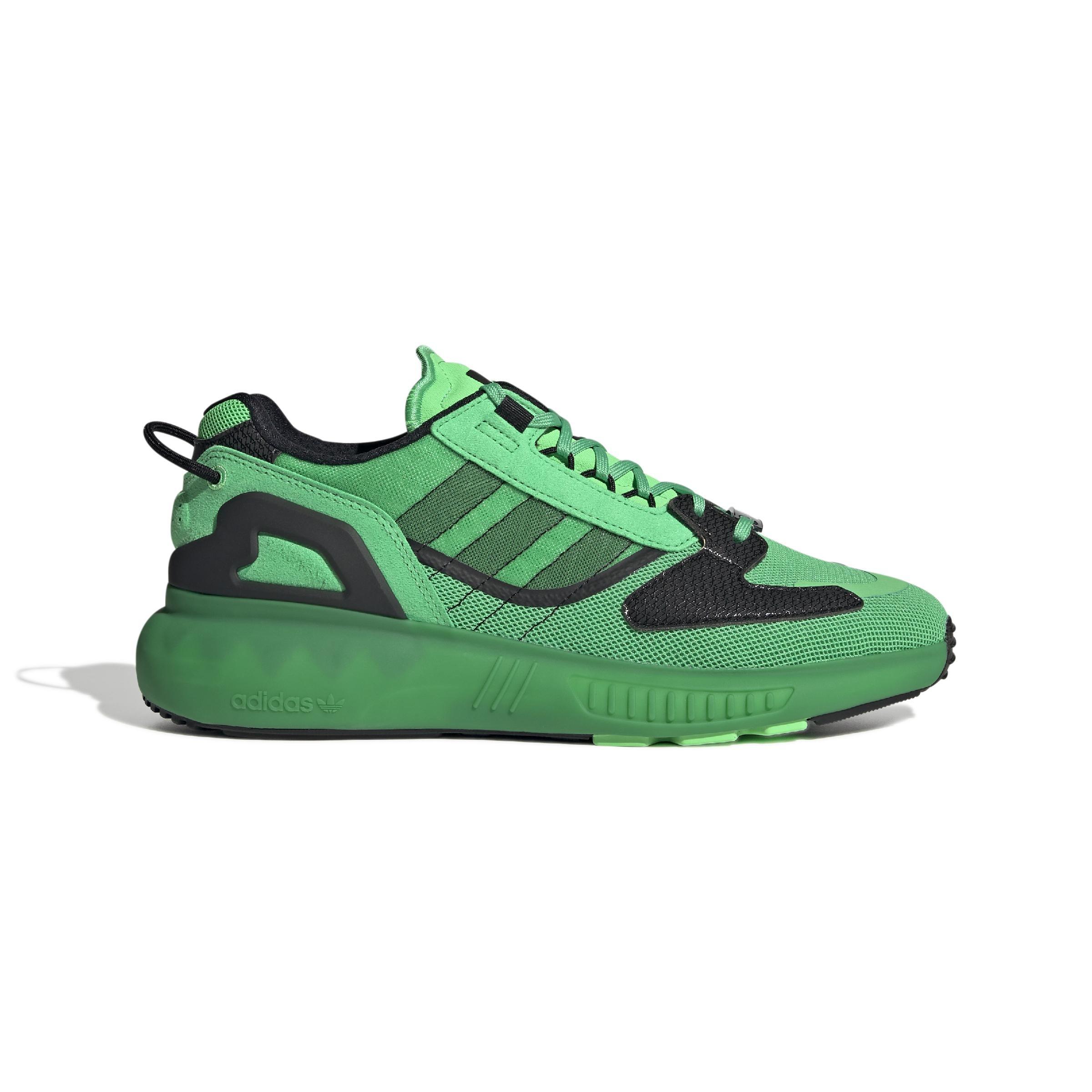 Zx 5K Boost Shoes, Green, A901_ONE, large image number 0
