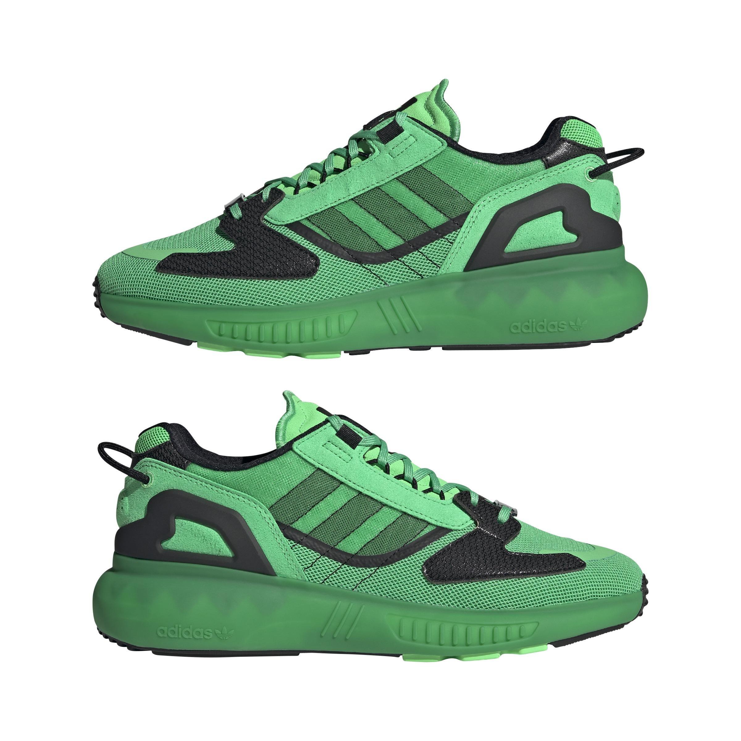 Zx 5K Boost Shoes, Green, A901_ONE, large image number 6