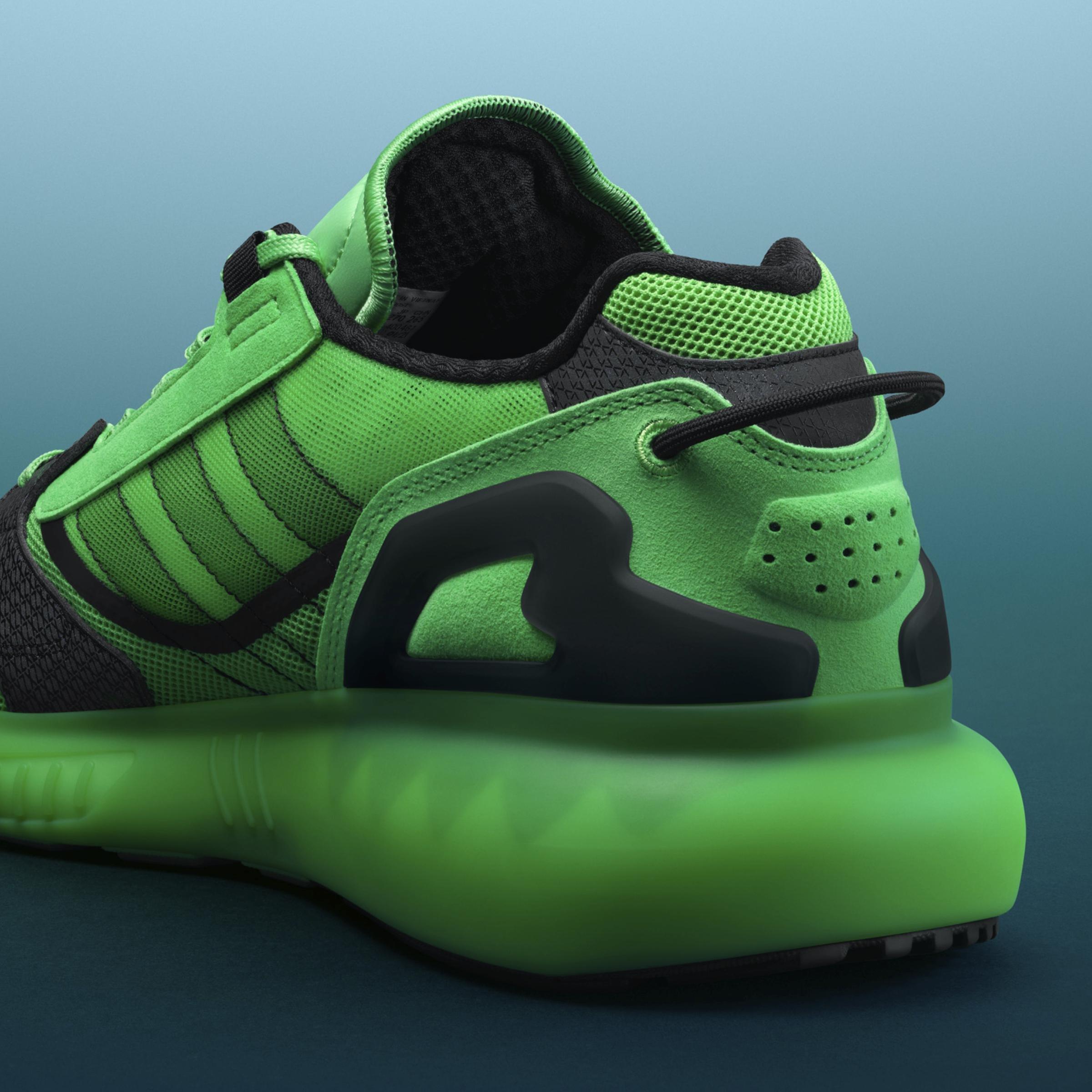 Zx 5K Boost Shoes, Green, A901_ONE, large image number 11
