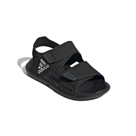 Kids Unisex Altaswim Sandals, Black, A901_ONE, large image number 0