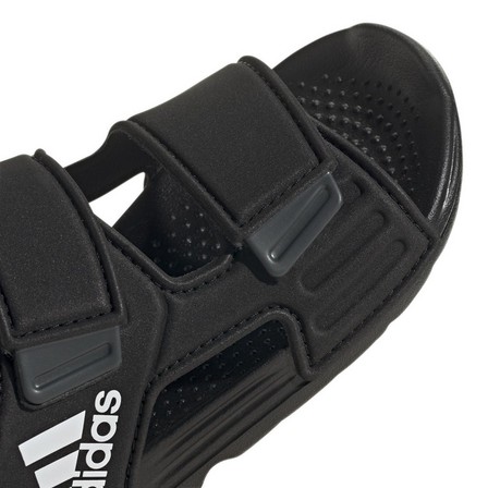 Kids Unisex Altaswim Sandals, Black, A901_ONE, large image number 3