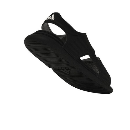 Kids Unisex Altaswim Sandals, Black, A901_ONE, large image number 7