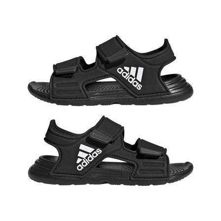 Kids Unisex Altaswim Sandals, Black, A901_ONE, large image number 10