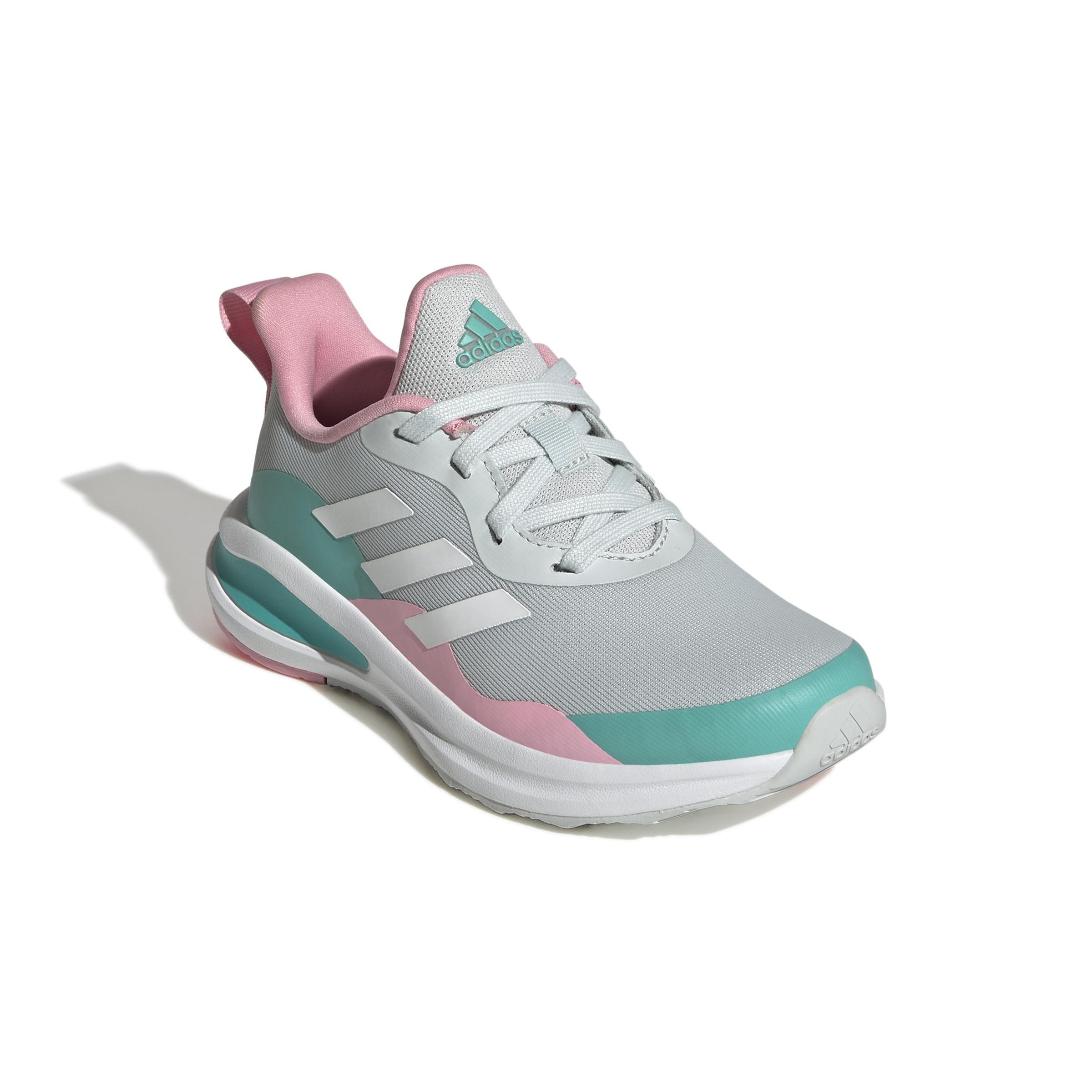 Unisex Kids Fortarun Lace Running Shoes, Grey, , large image number 1