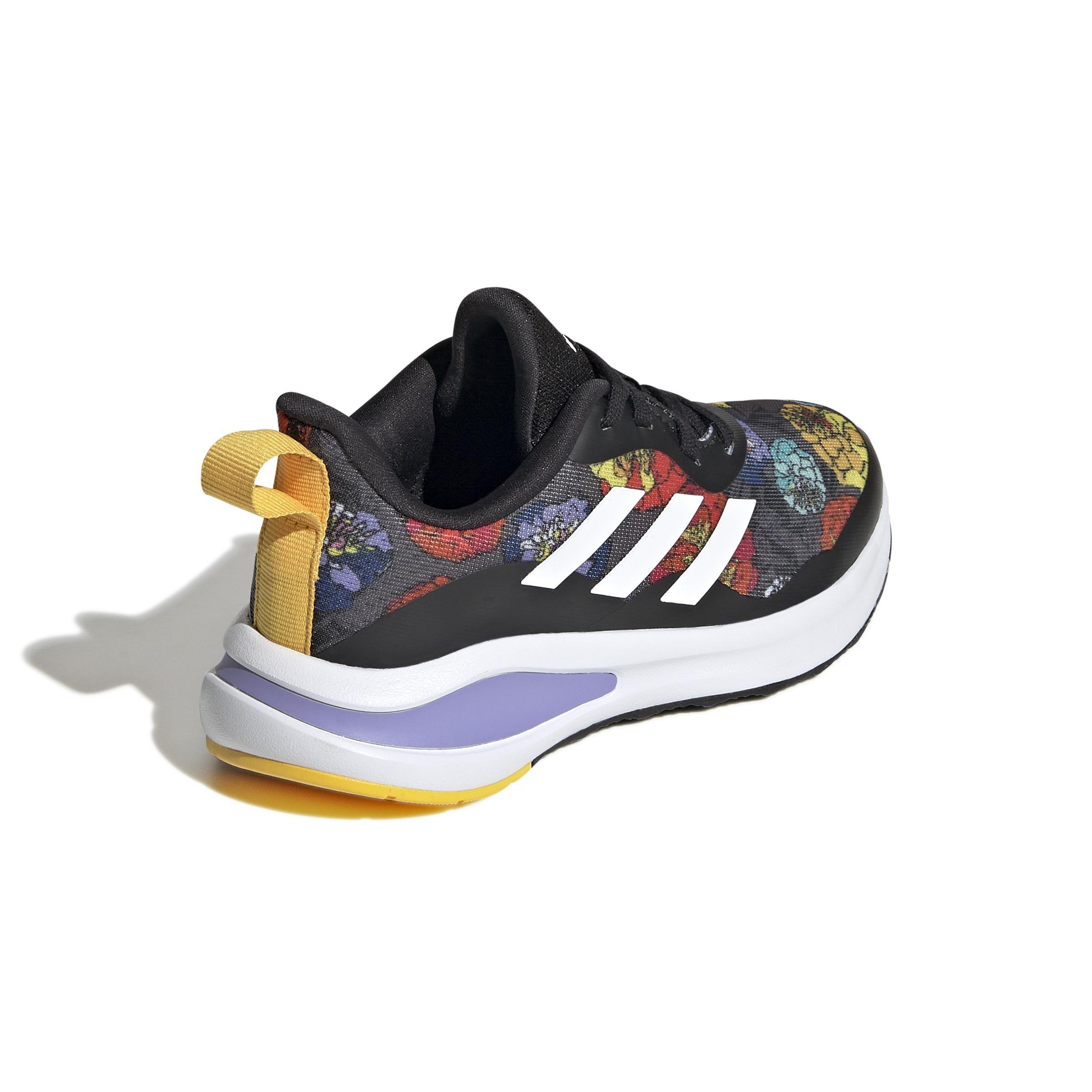 Unisex Kids Fortarun Women's Day Graphic Top Strap Running Shoes, Black, A901_ONE, large image number 4